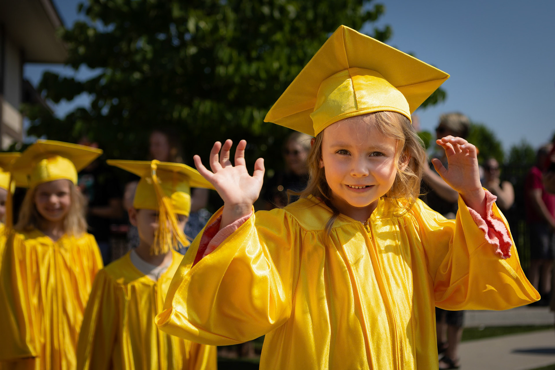 Preparing to graduate from Little Sunshine