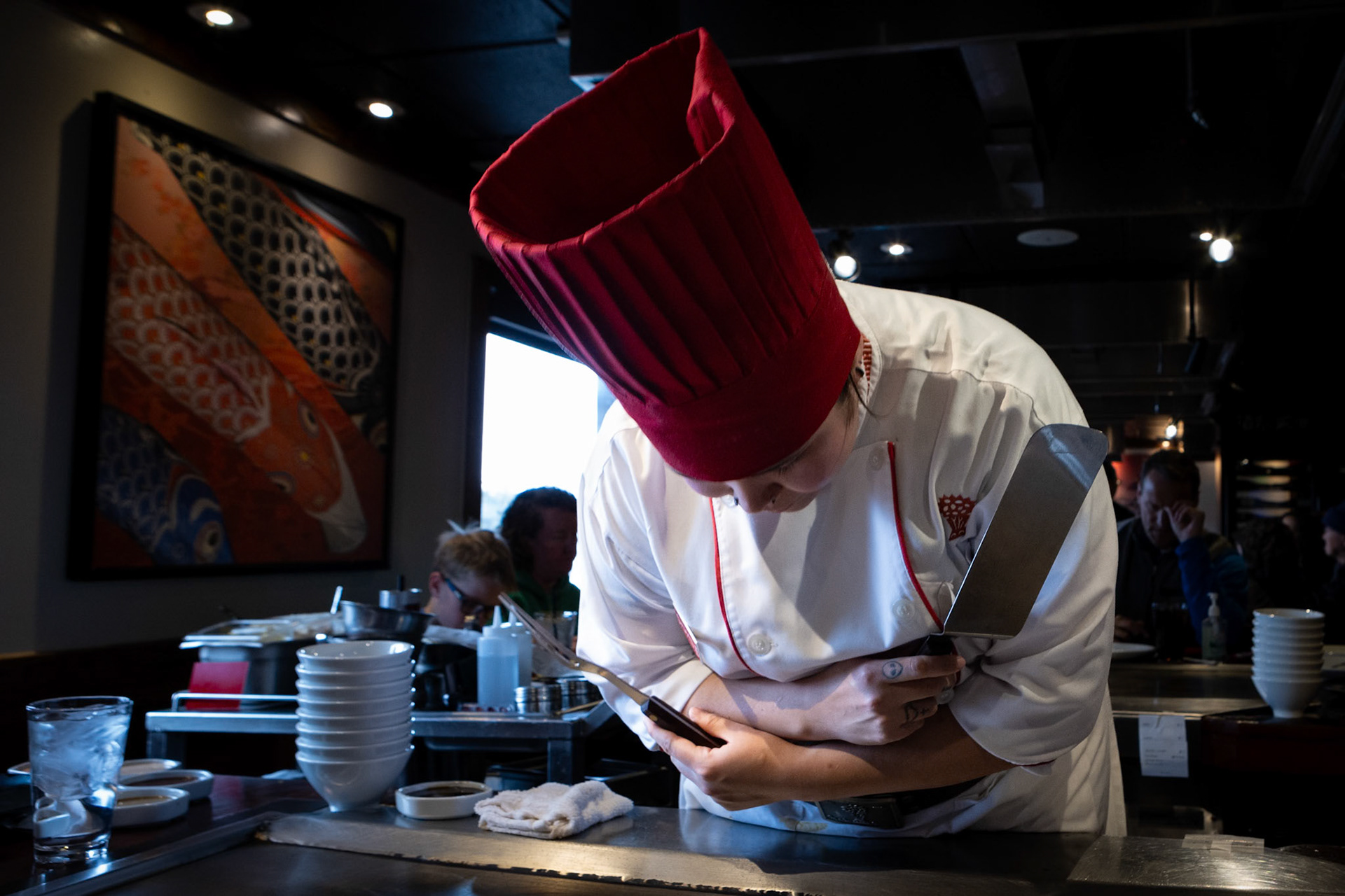 Lunch time at Benihana