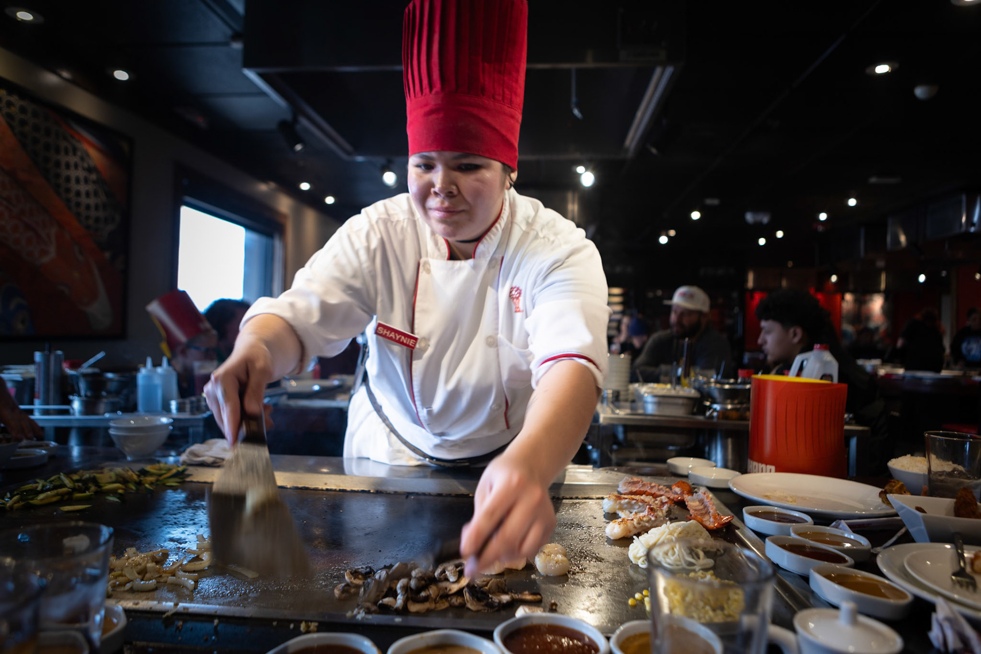 Lunch time at Benihana