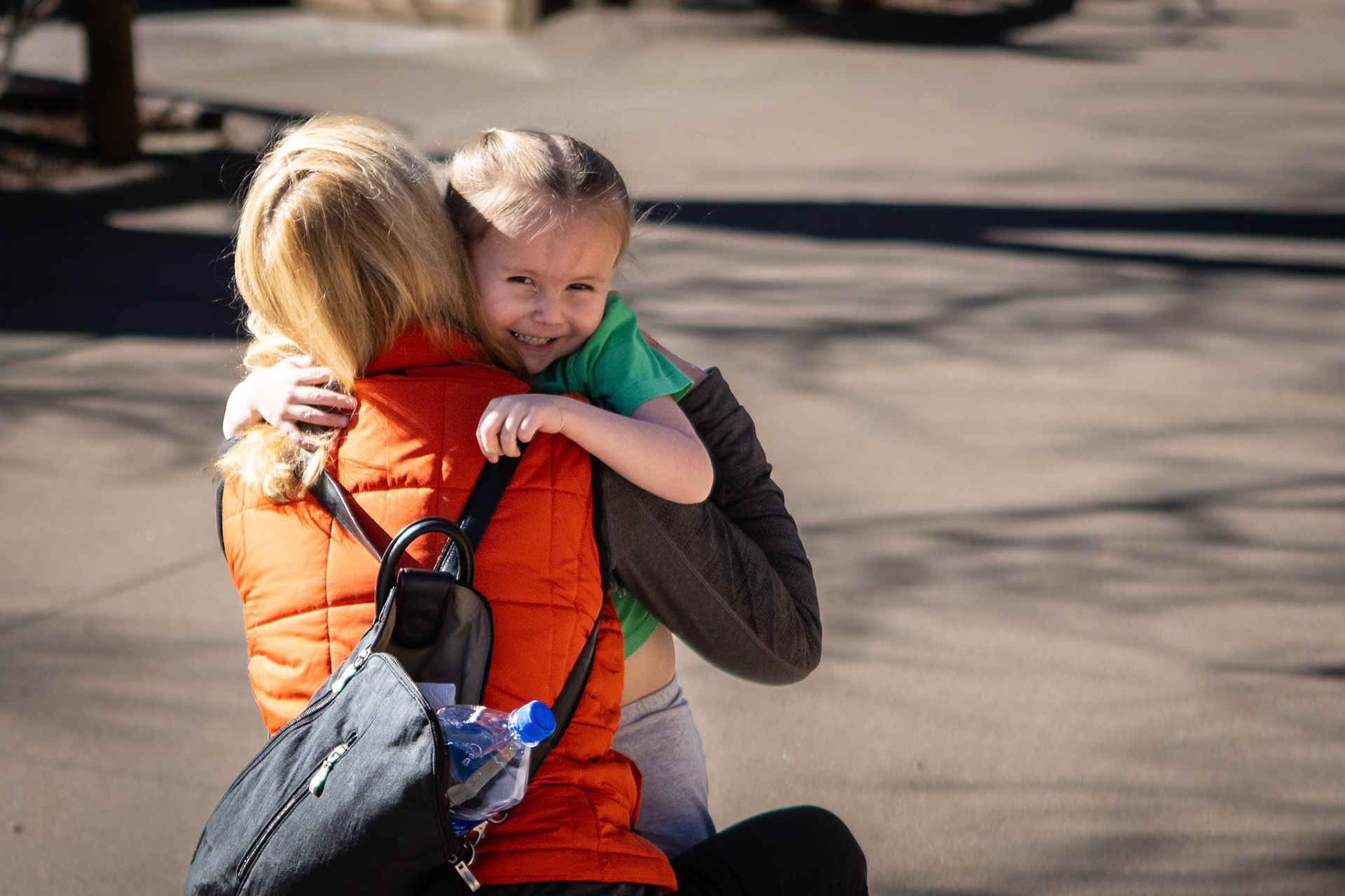 Welcoming Mimi to a visit at the Denver Zoo