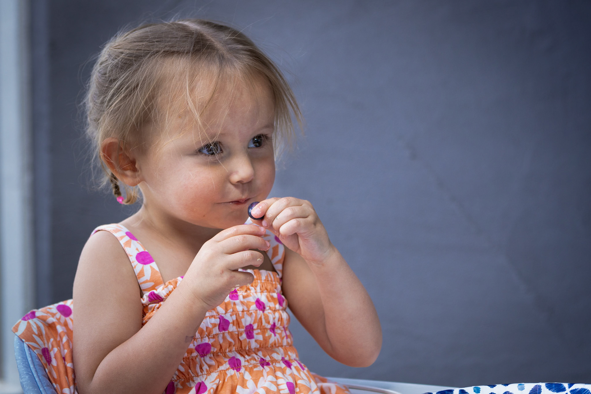 Snack time at grandpa &amp; grandma's