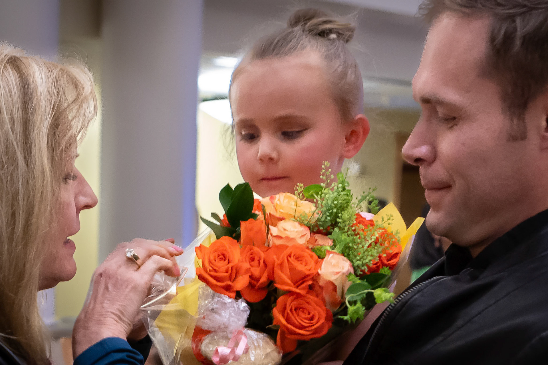 Flowers (and a cookie,) from Mimi