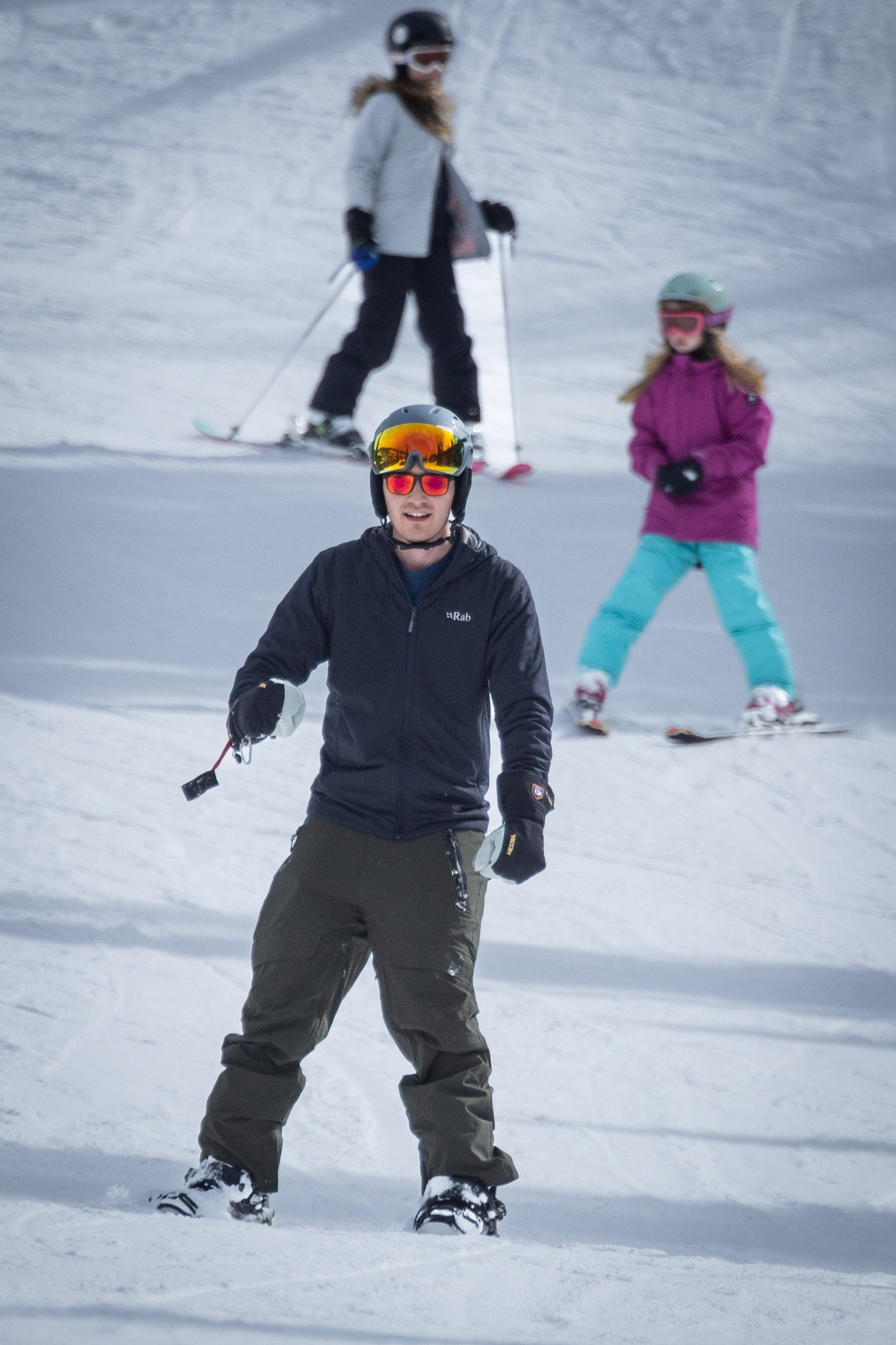 The end of a successful first ride