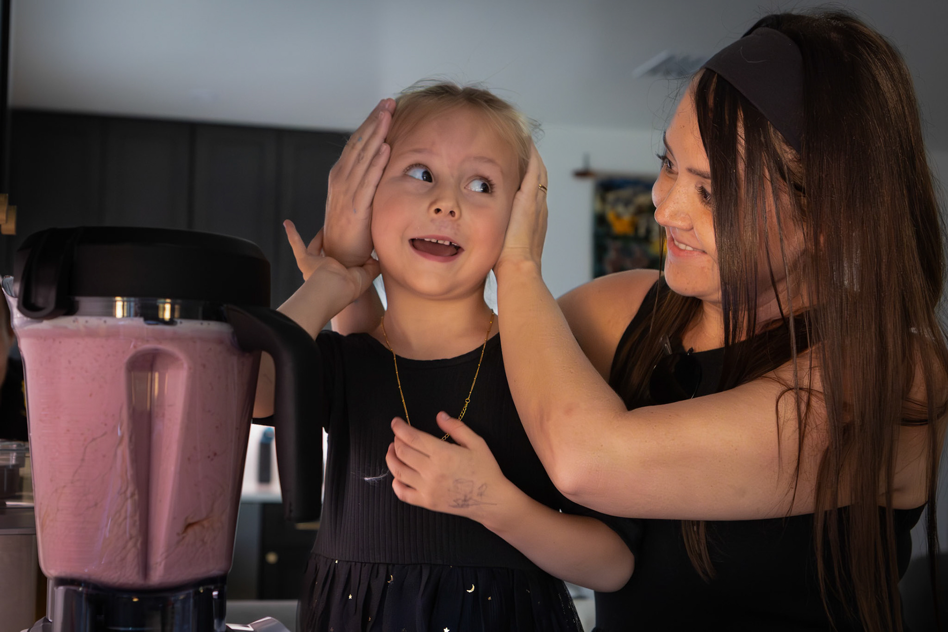 Loud noises are one of the things a dessert chef must cope with