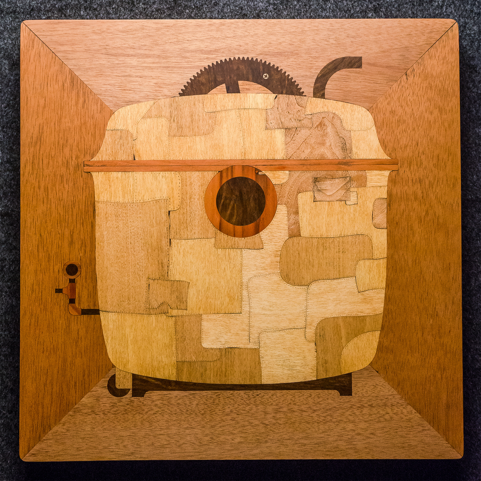 Máquina de boas novas | 50x50cm