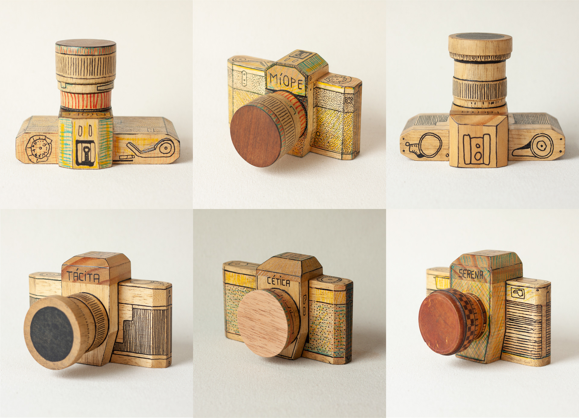 câmeras da série Objetos Paralelos | 2018