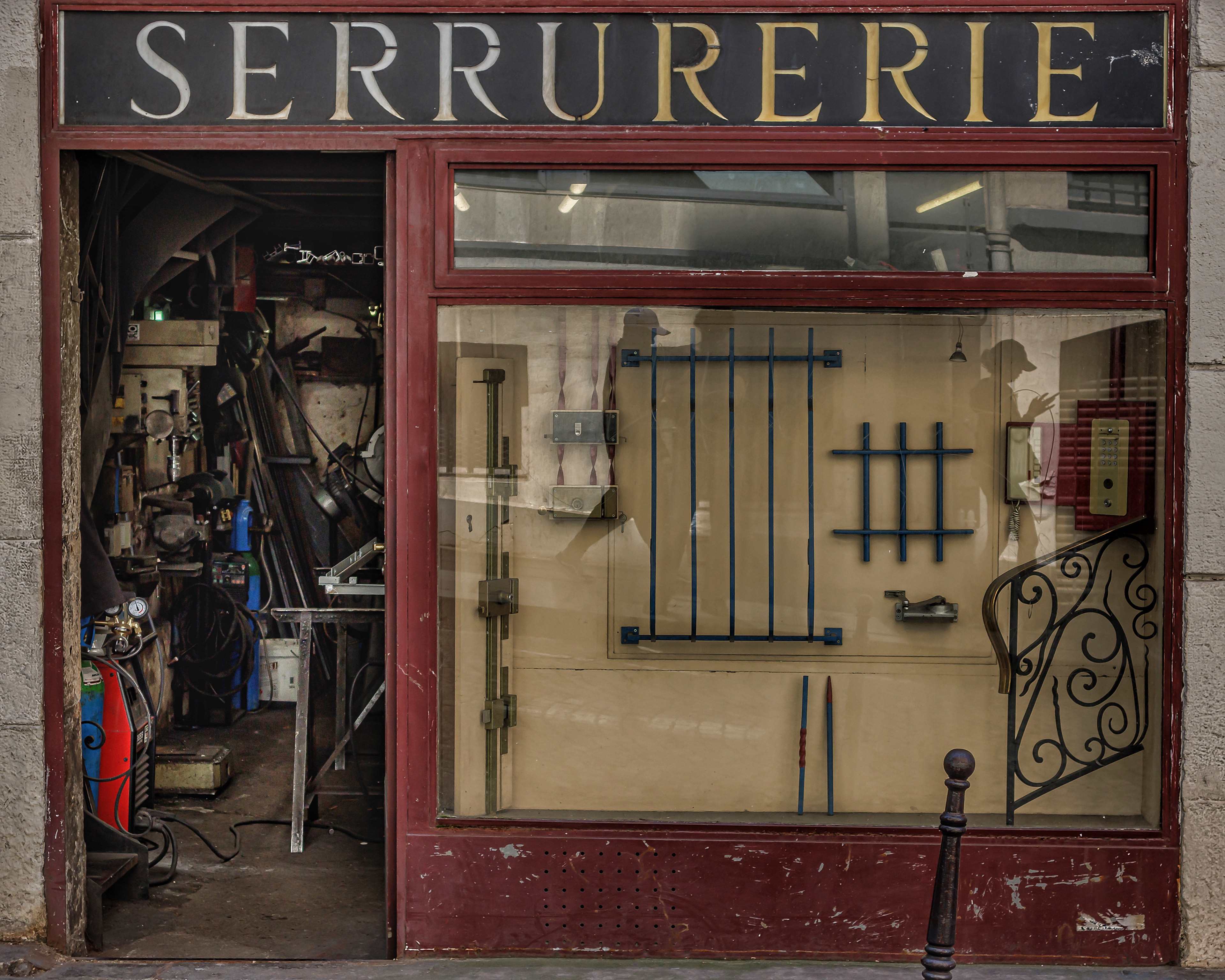 La plus petite métallerie de France rue Saint Gilles à Paris