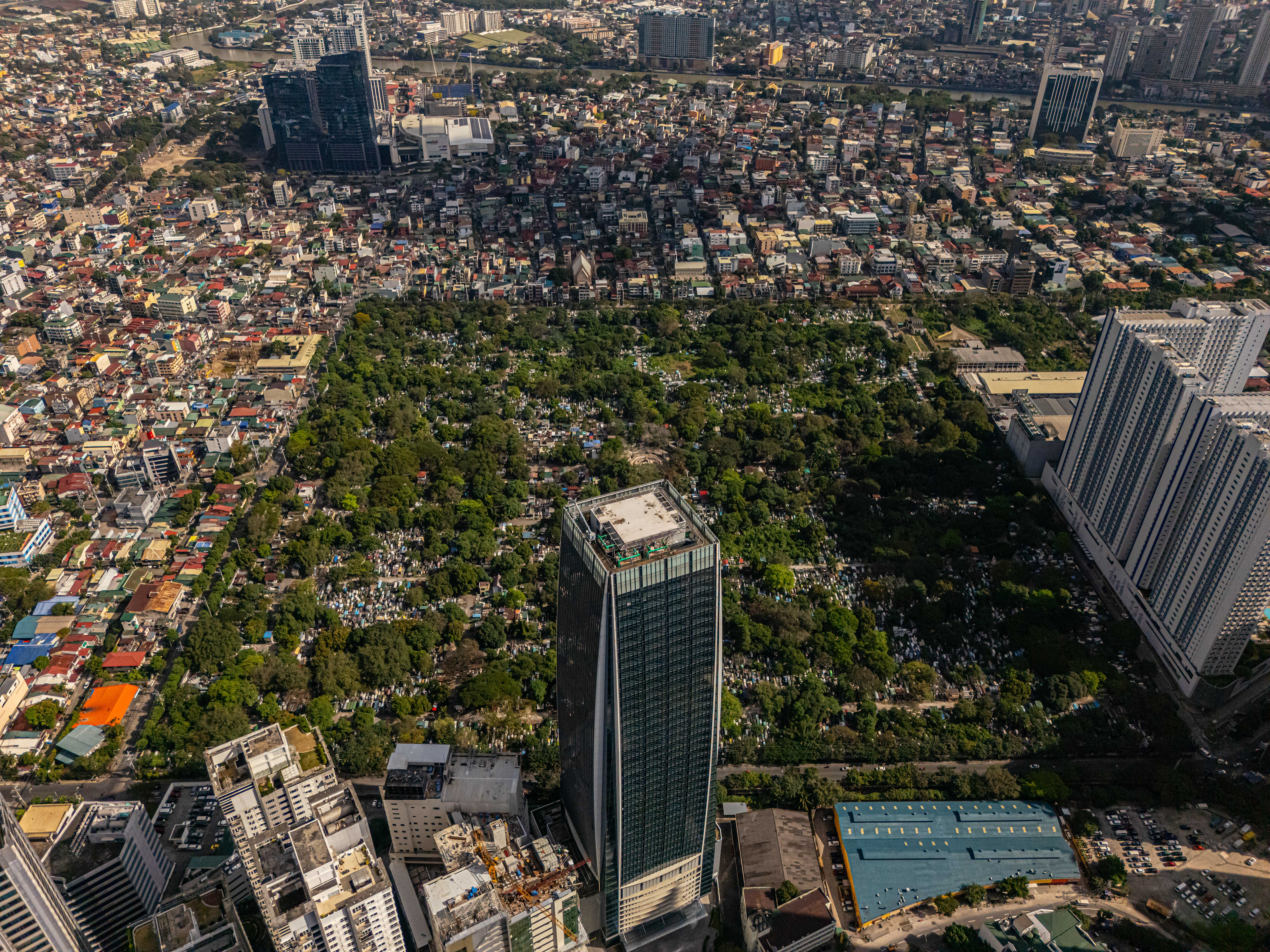 Cimetière sud de Manille à Makati