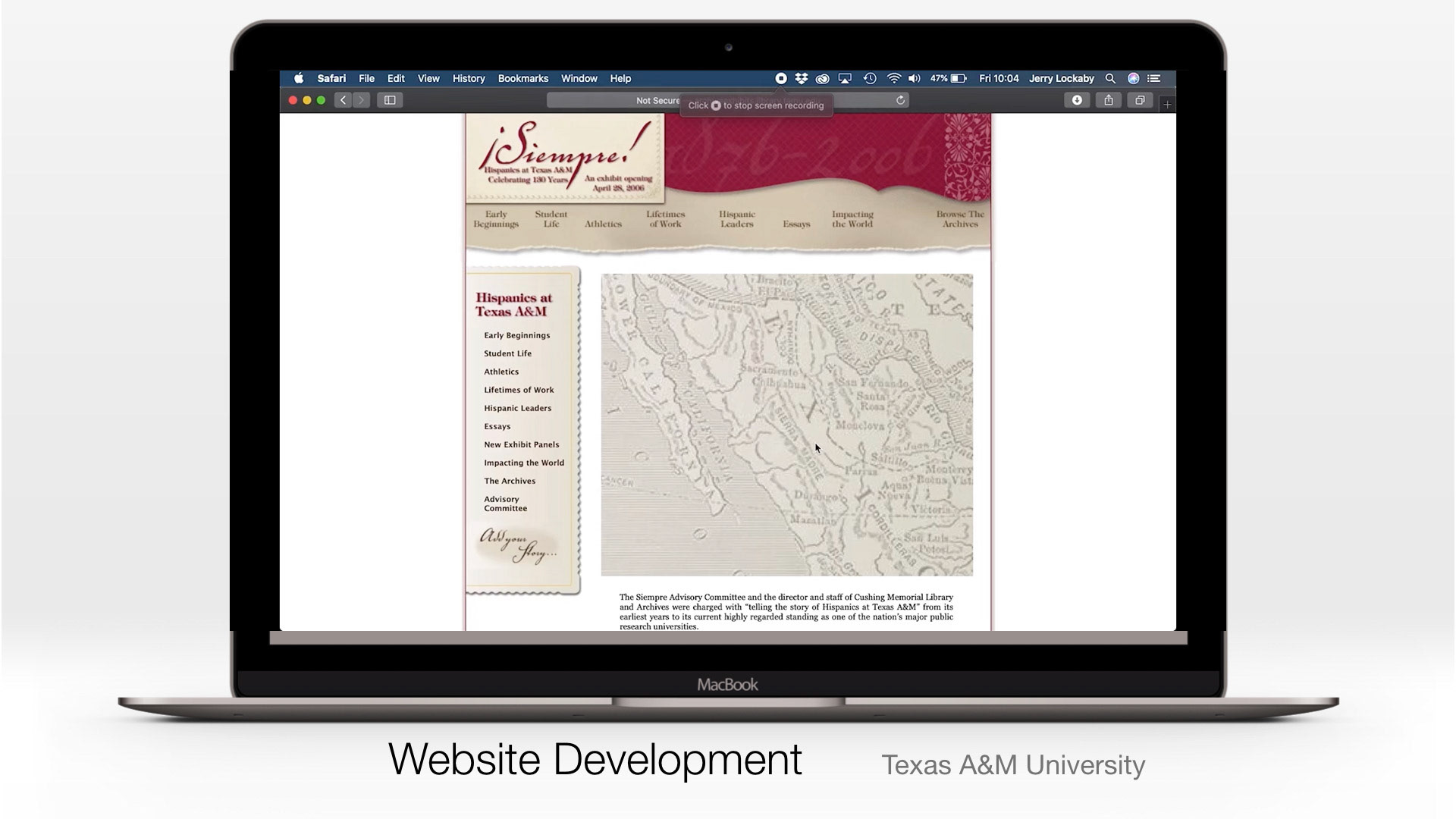 Branding/Website Development – Texas A&M University