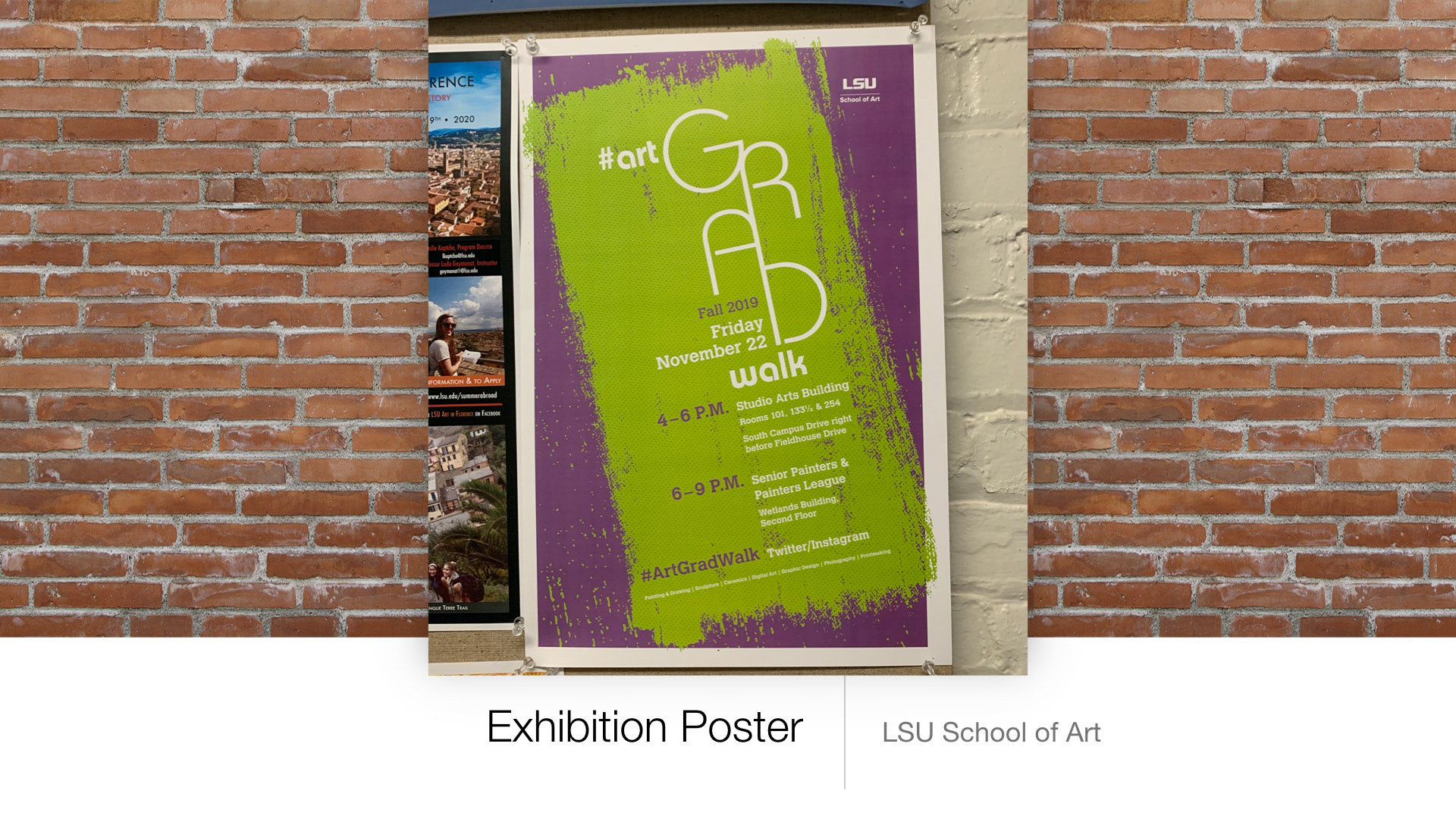 Exhibition Poster – LSU School of Art