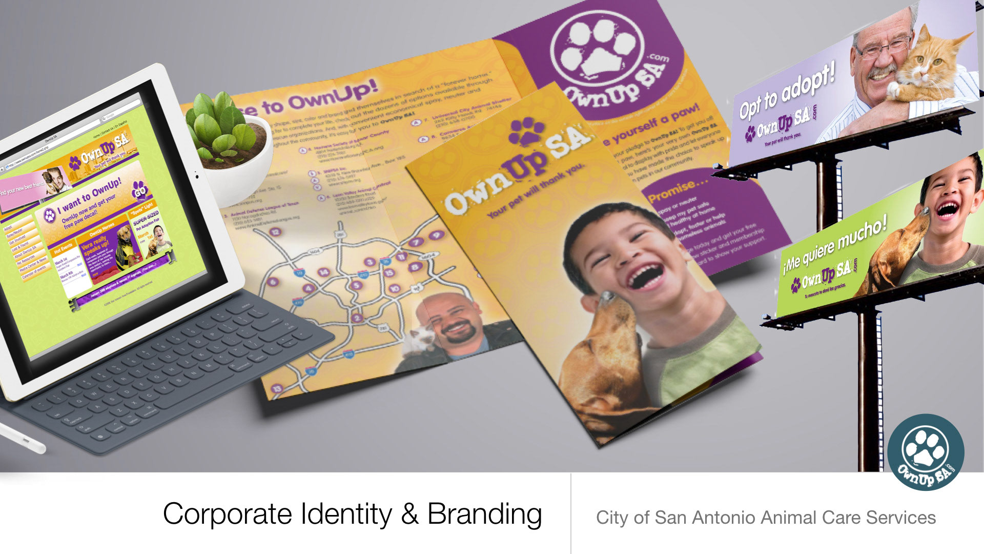 Corporate Identity & Branding – City of San Antonio Animal Care Services