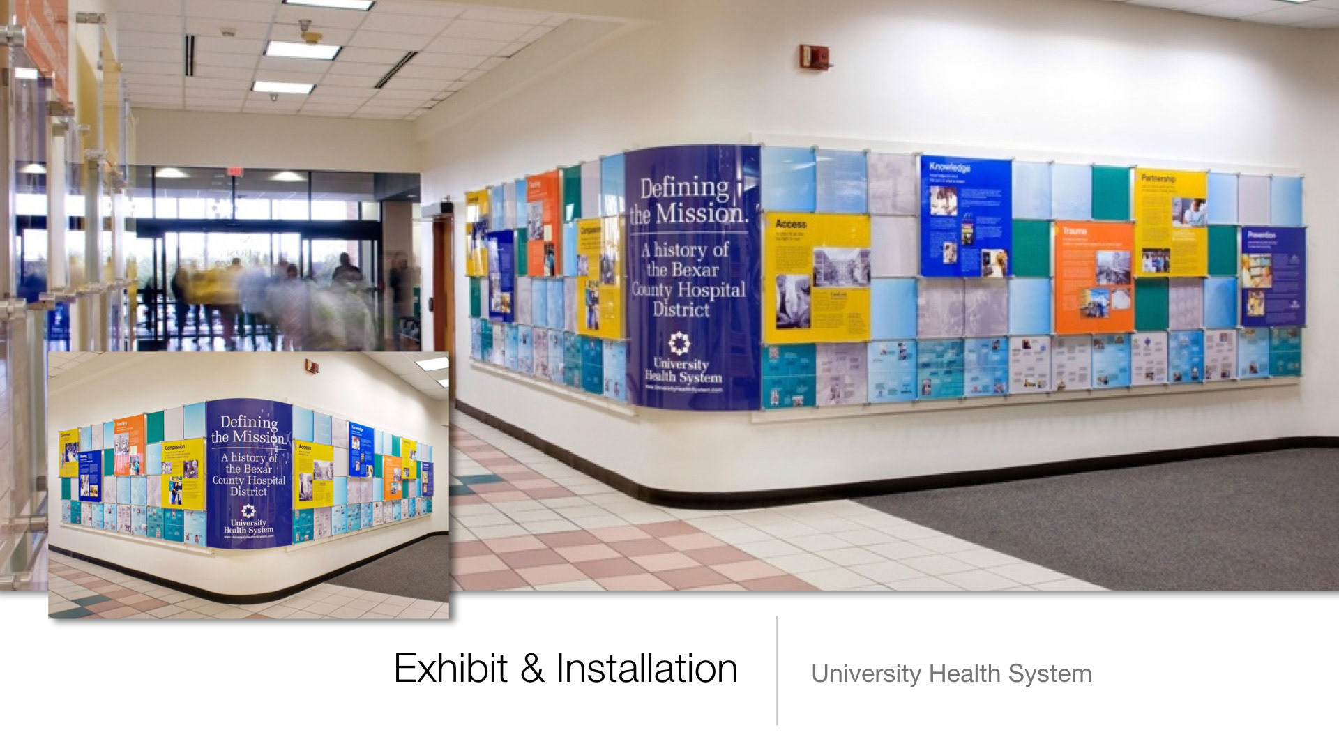 Exhibit & Installation – University Health System