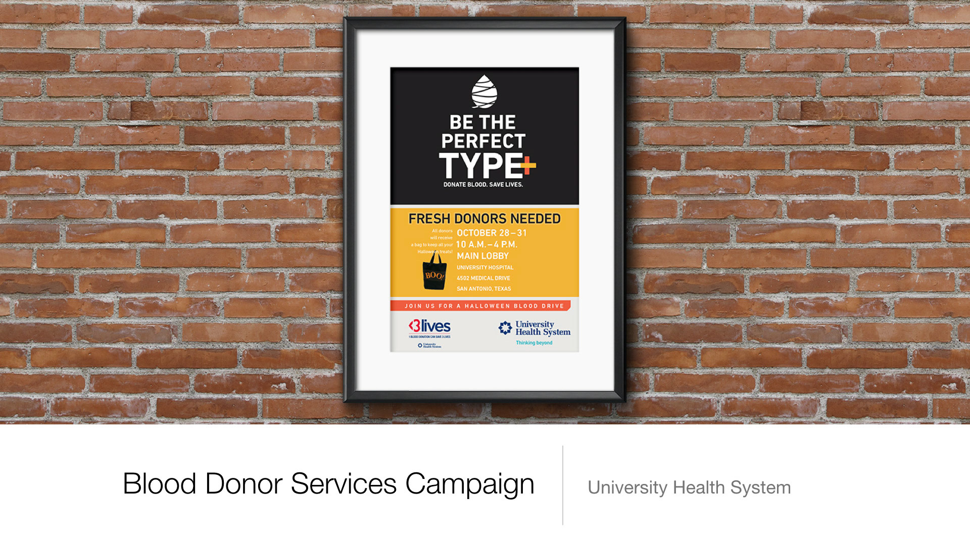 Perfect Type Poster – University Health System