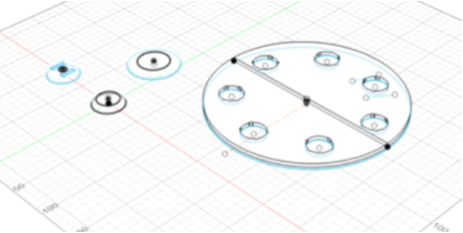 The round plate