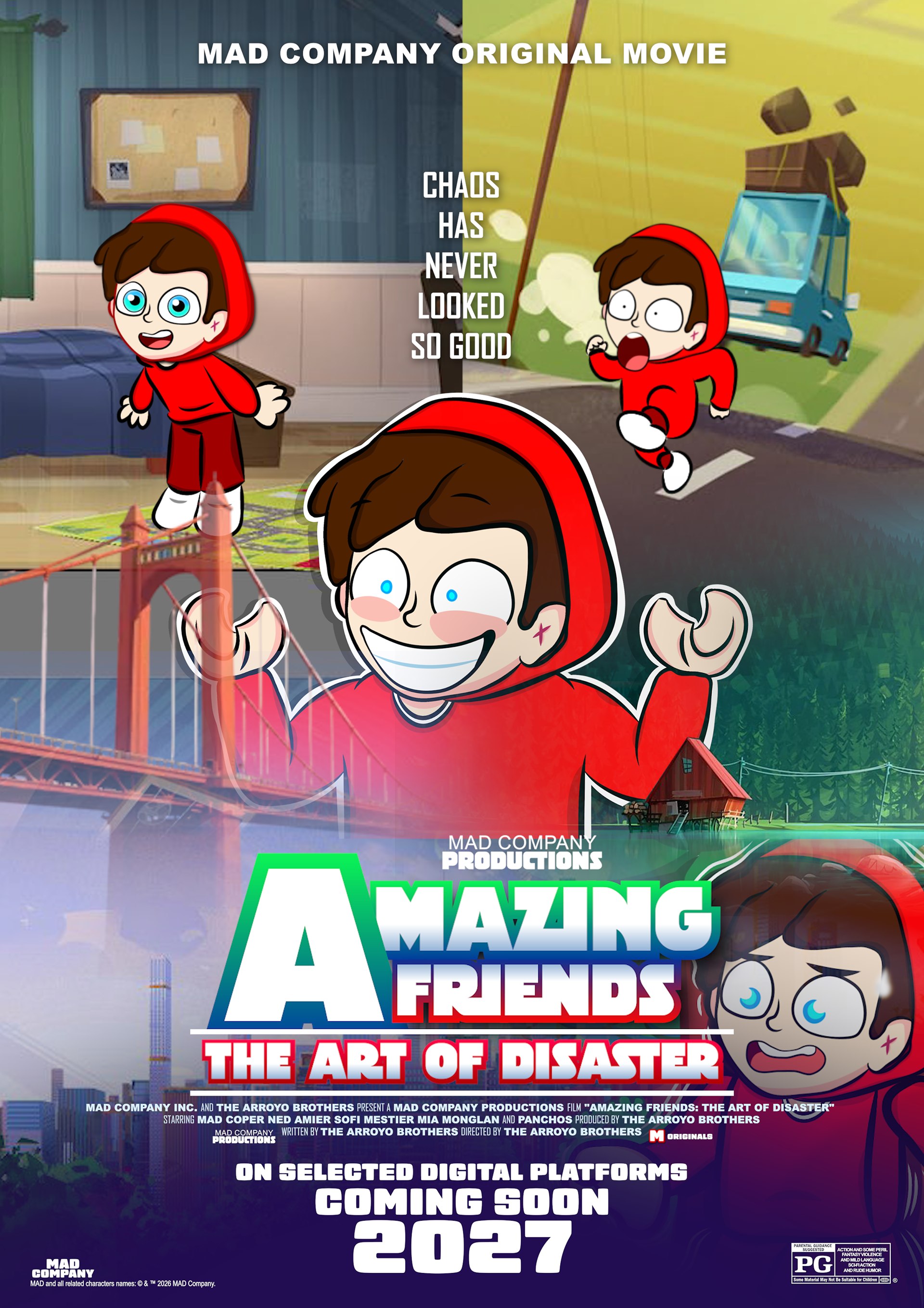 Amazing Friends: The Art of Disaster Details