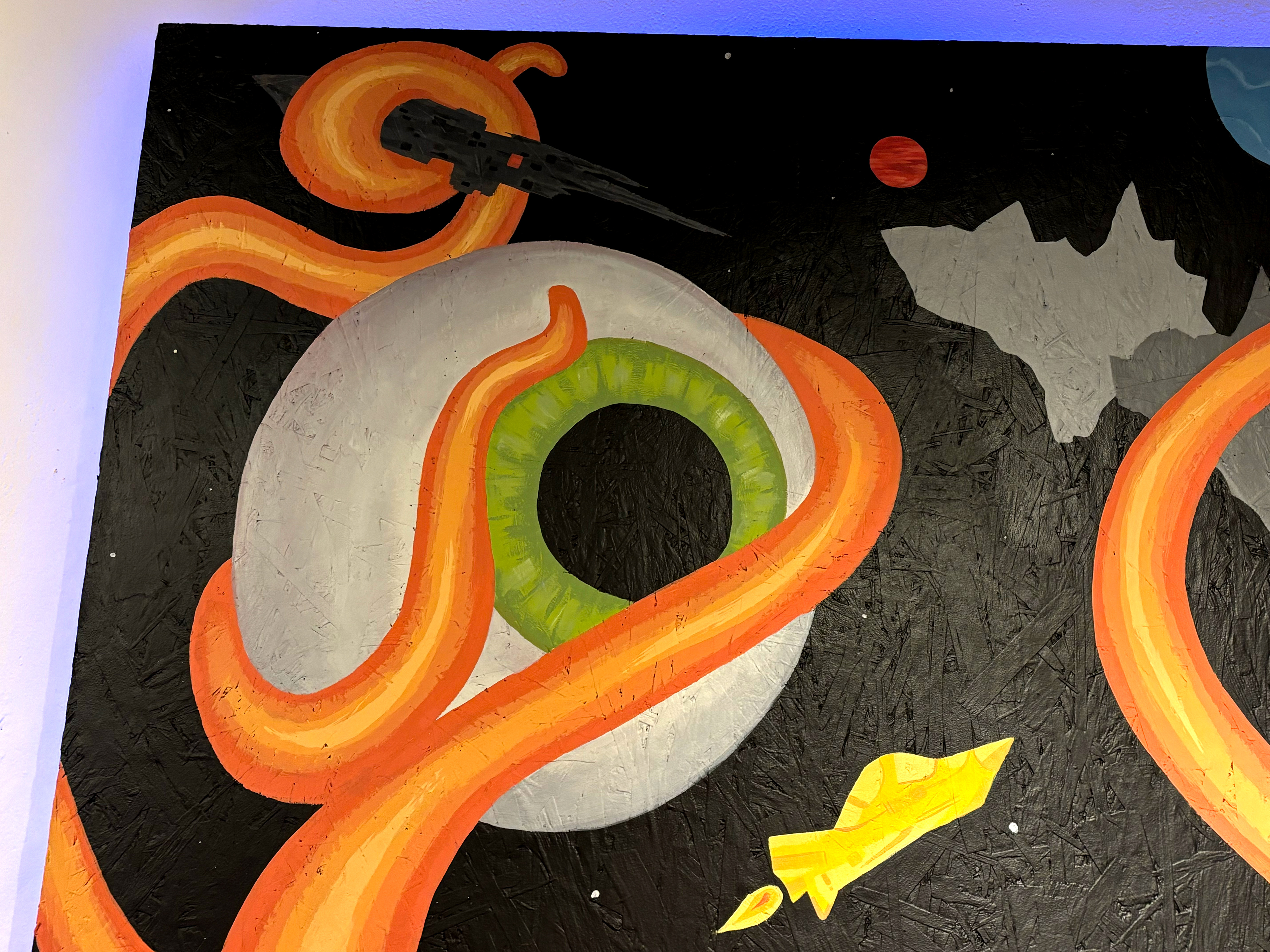 Eyeball from Nowhere in Mural