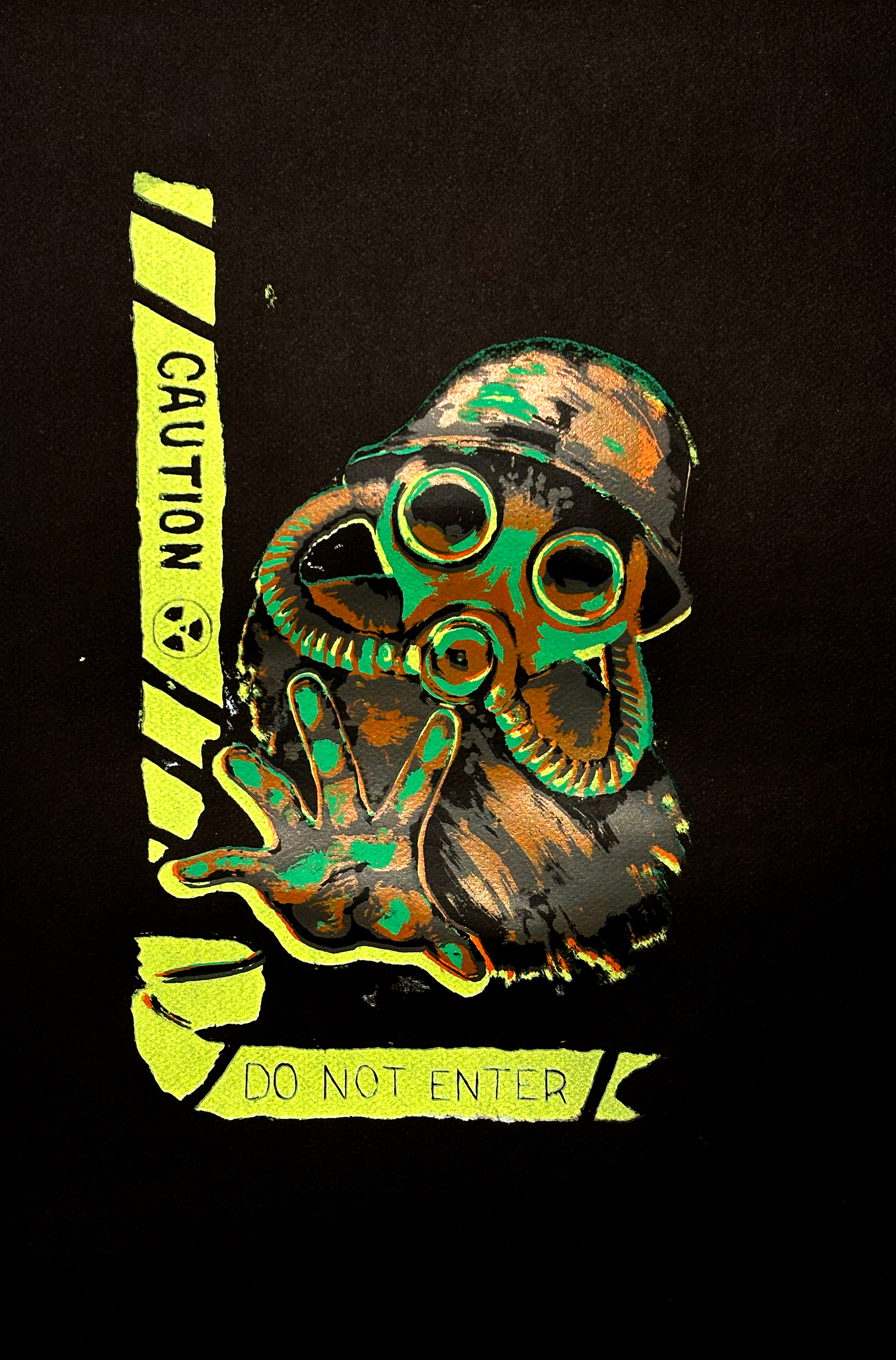 Toxic, Screen Print 2025