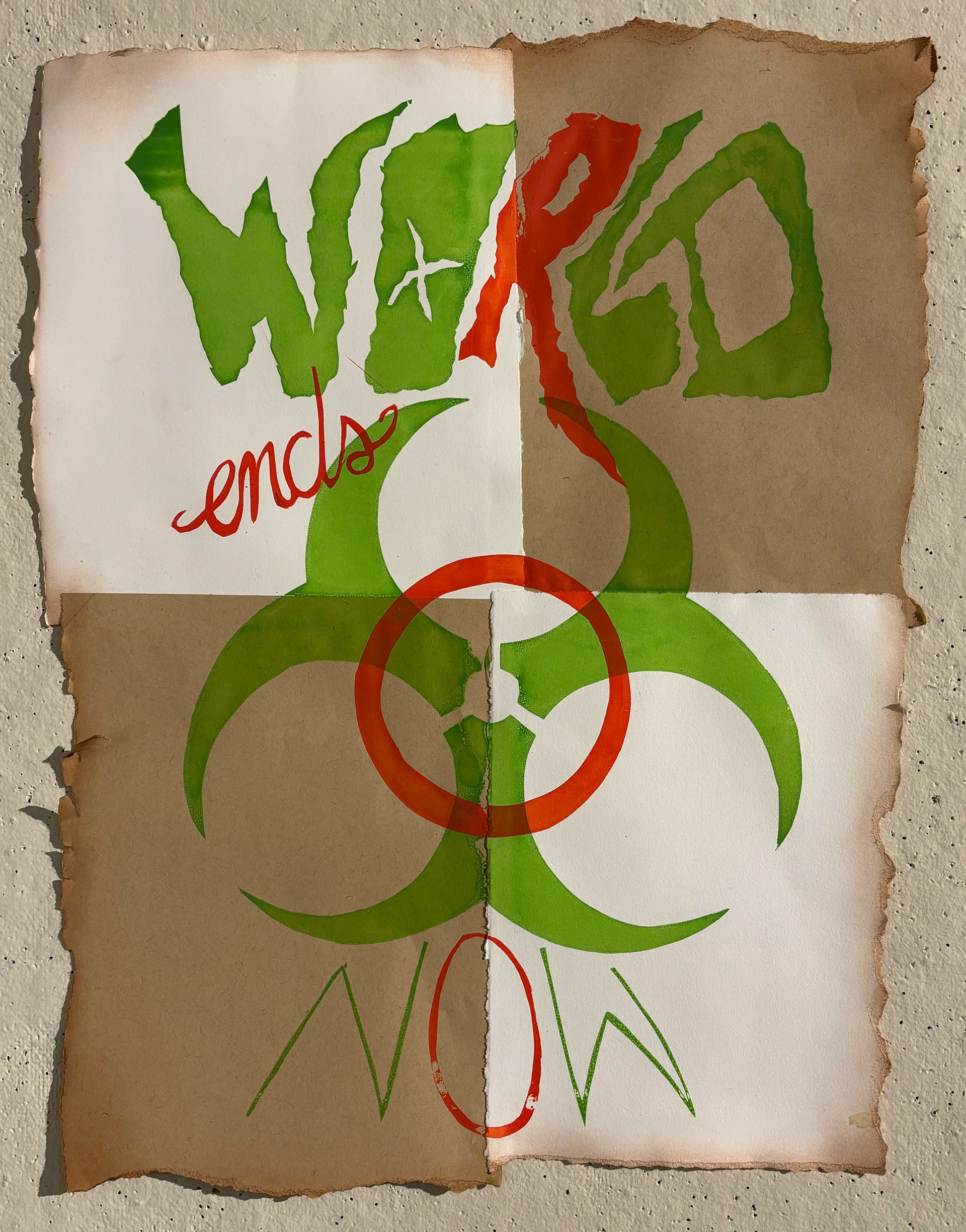 World Ends Now, Screen Print 2025