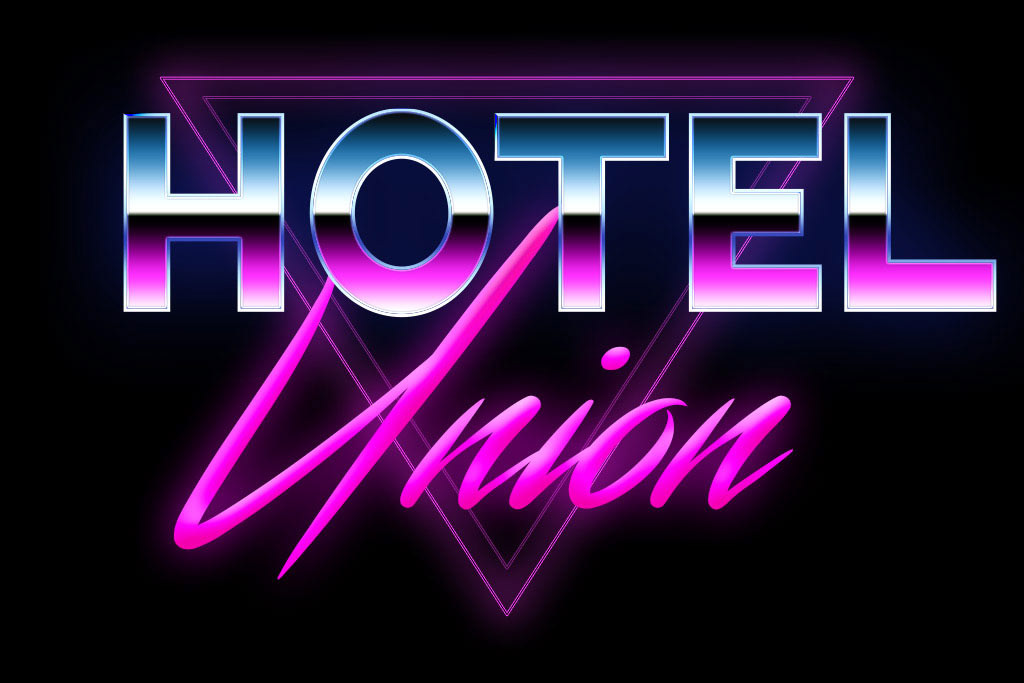  Hotel Union Logo Design: Created a custom logo for the band Hotel Union using Adobe Illustrator. The design was tailored to reflect the band’s identity and musical style, resulting in a bold, memorable mark that visually represents their brand.