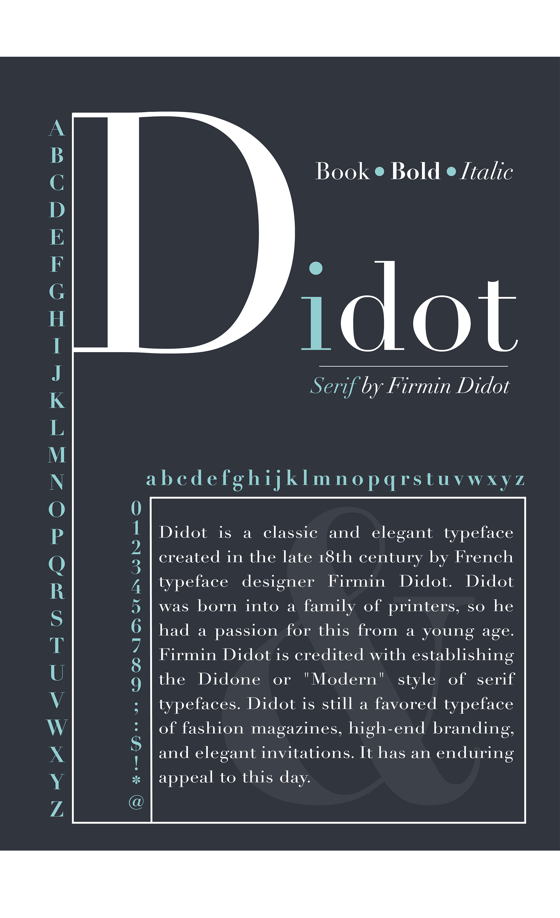 Typography Poster Project: Developed a poster using a single typeface as part of a typography-focused design project. The challenge emphasized creative composition, hierarchy, and visual impact using only one font to convey the message.