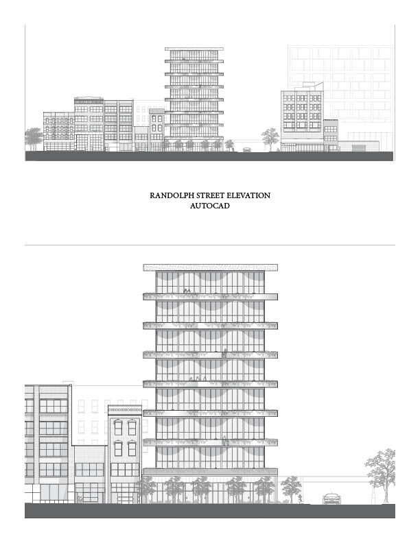 Randolph Street Elevation