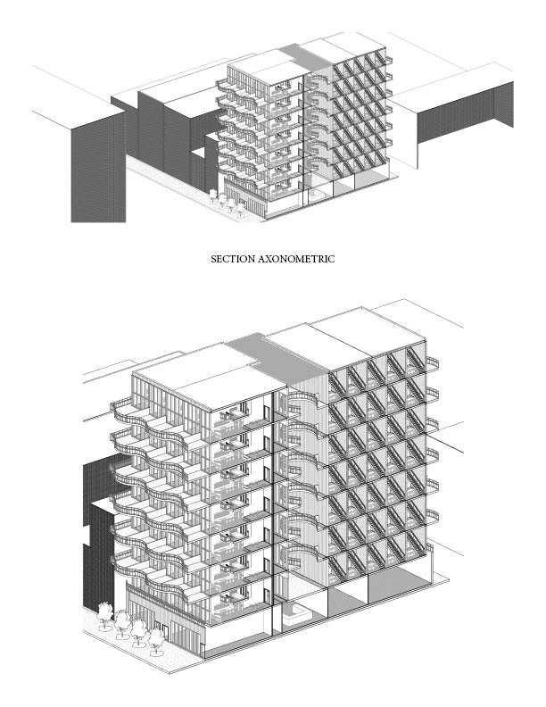 Section Axonometric