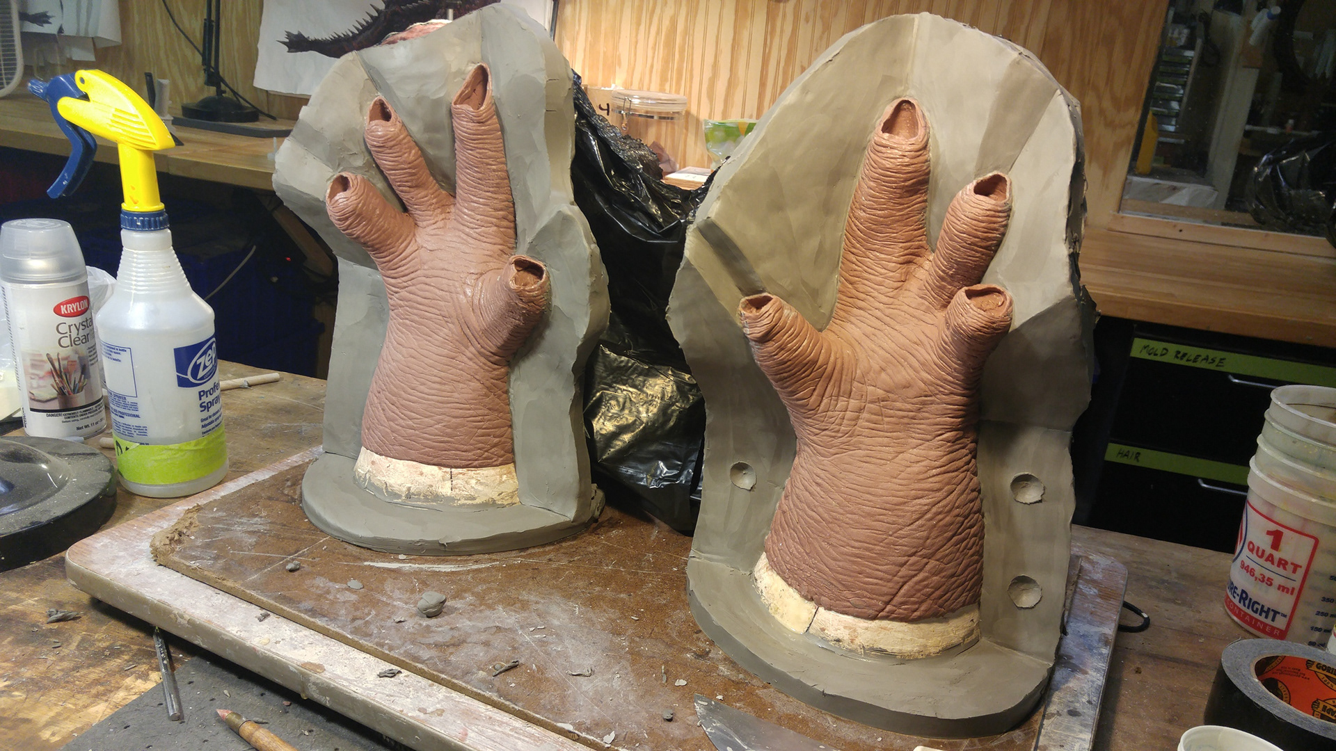 Sculpting for Silicone Mold by Technically Magic