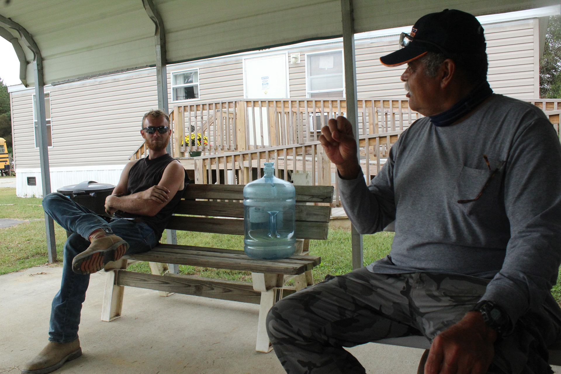 Mr. Slade sits down with one of his residents to talk about his life story