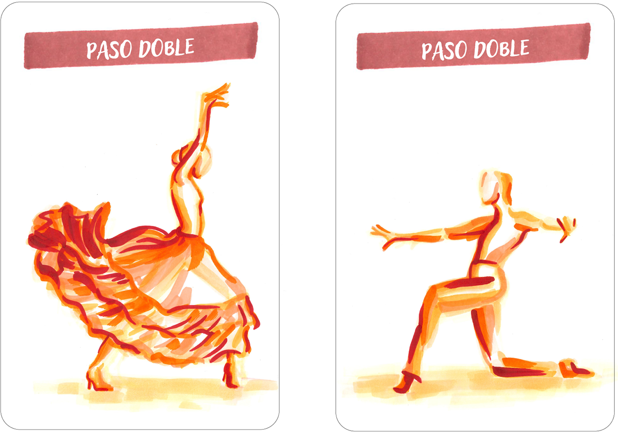 Couple Paso doble