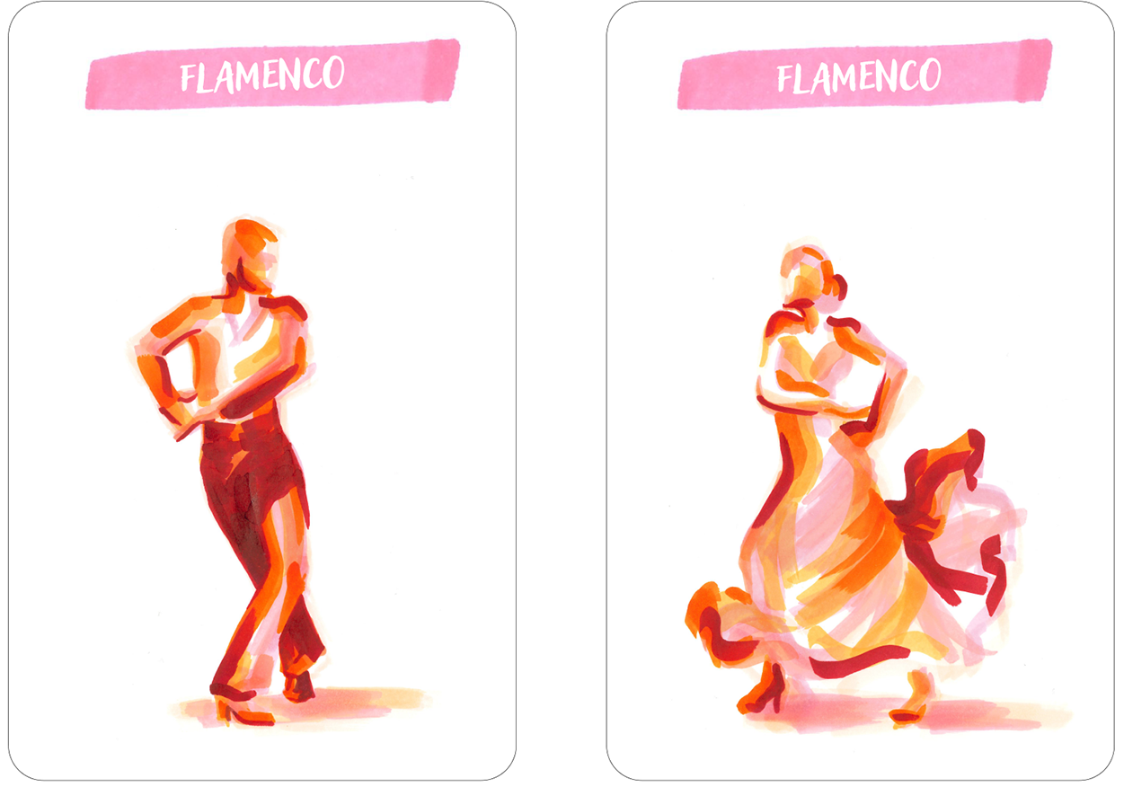 Couple Flamenco