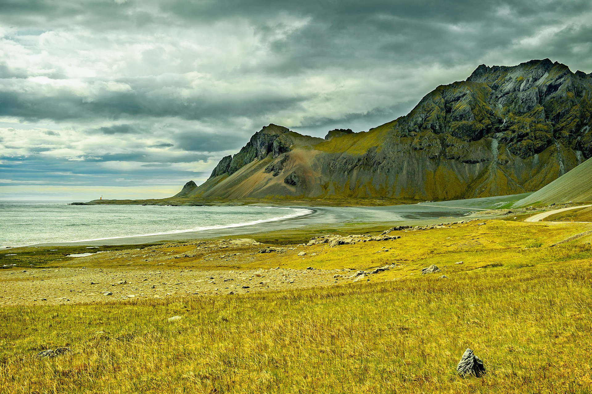 At least a little bit of sun traveling around Iceland