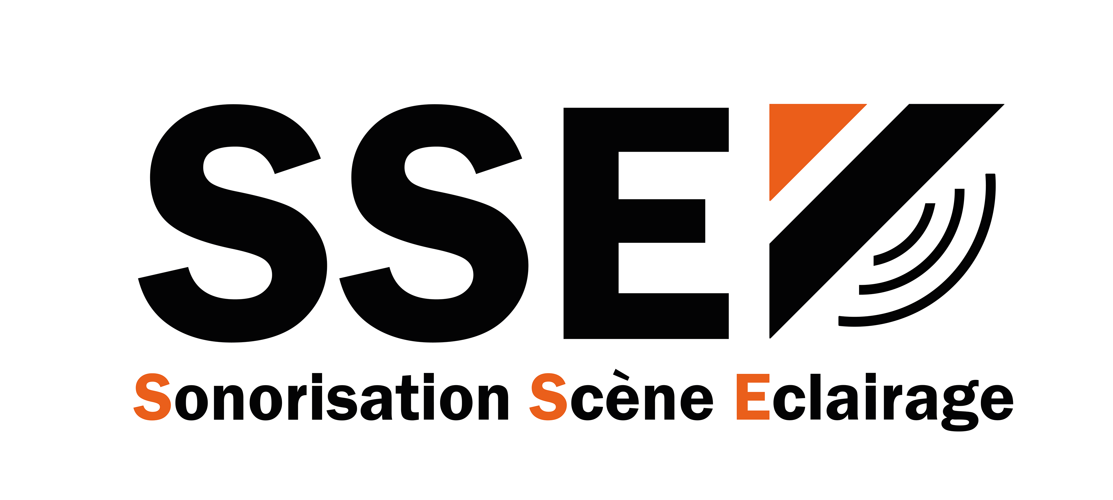 Logo SSE bicolore noir classique