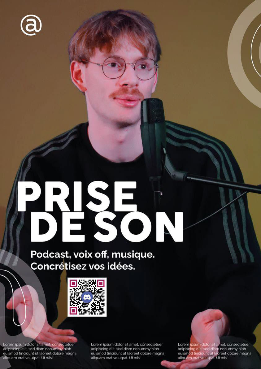 Affiche "prise de son"