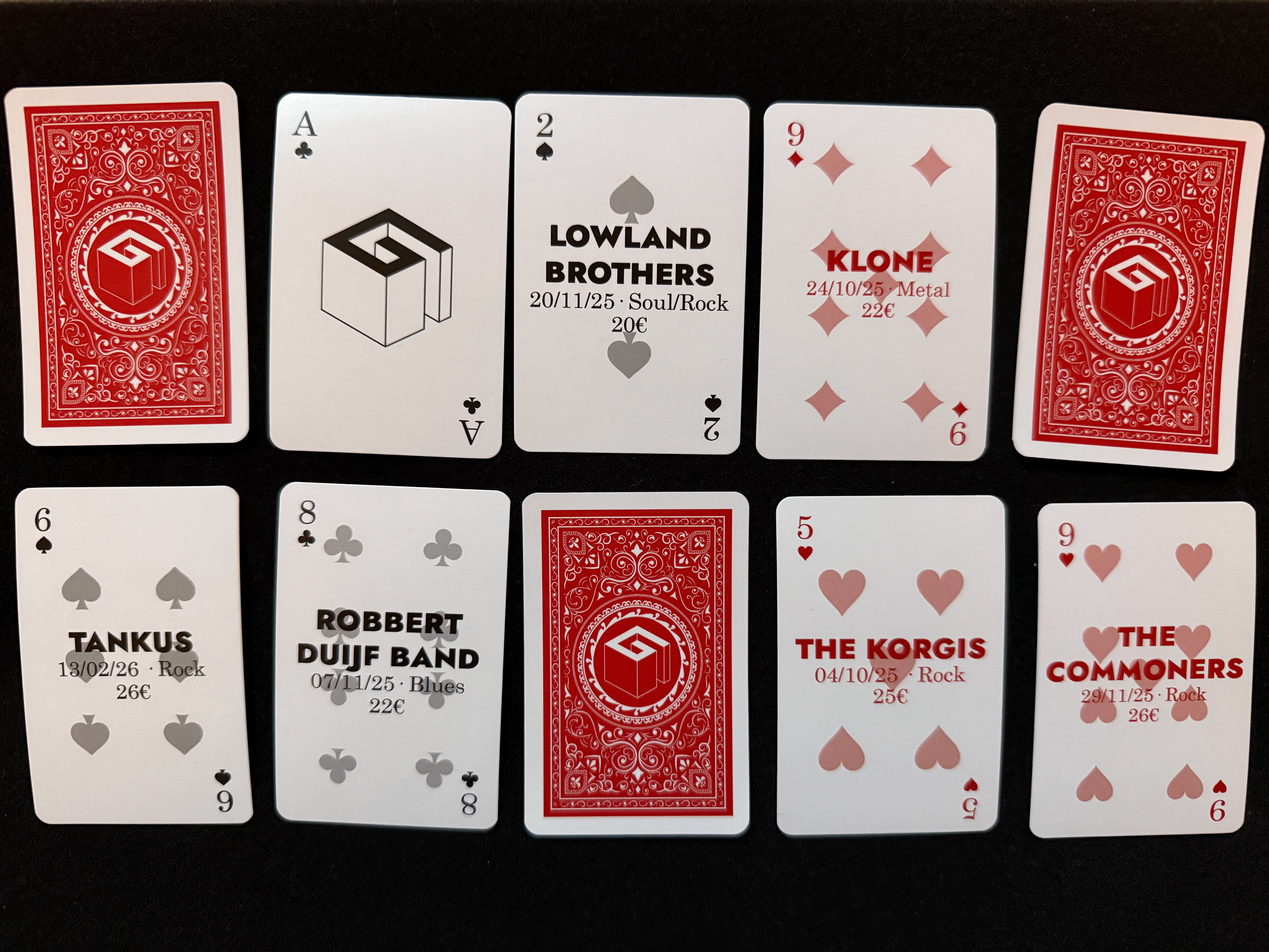 Exemples de cartes "Le Gouvy"