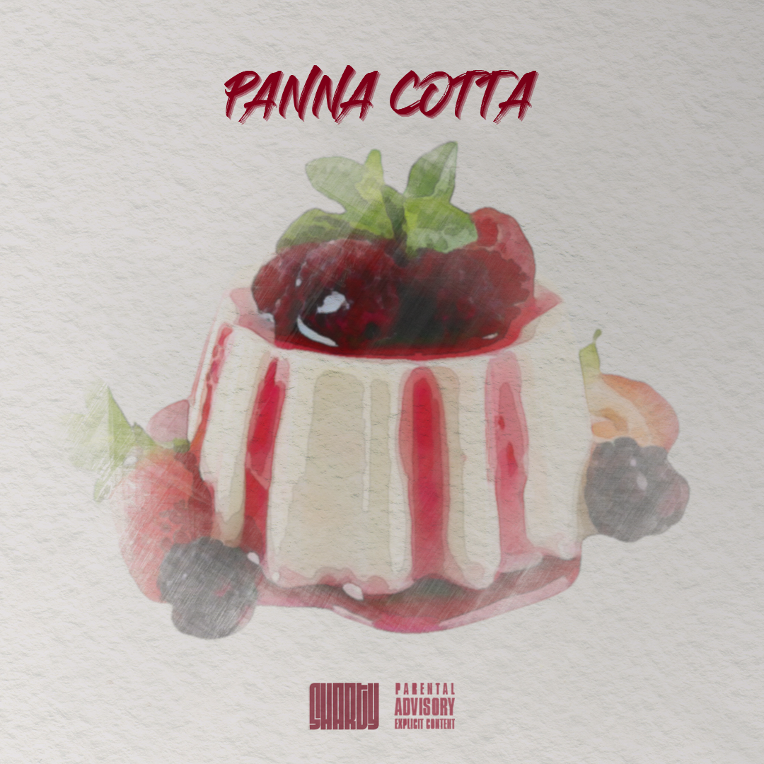Cover réalisée pour le single "Panna Cotta" de l'artiste Sharty