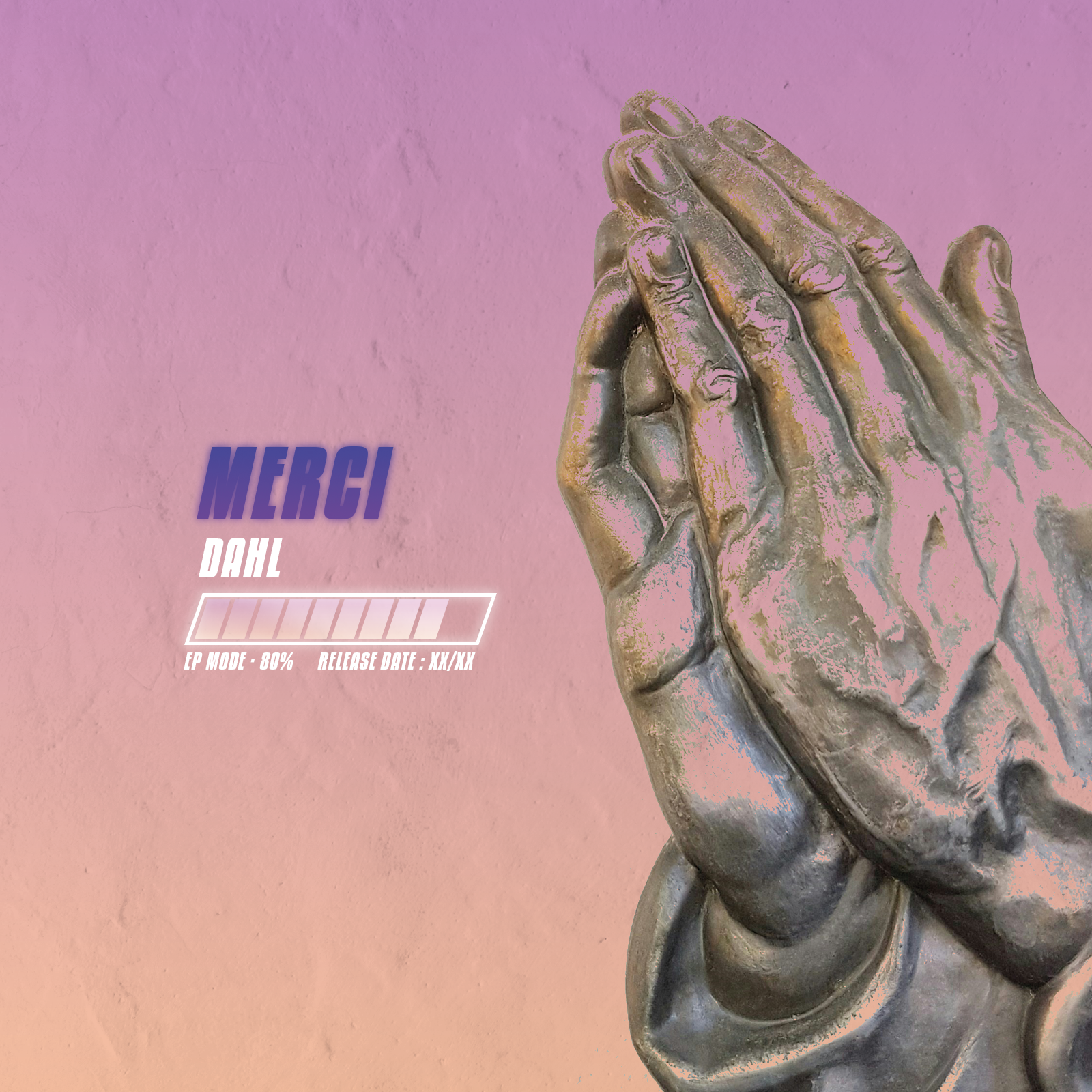 Cover réalisée pour le single "Merci" de DAHL