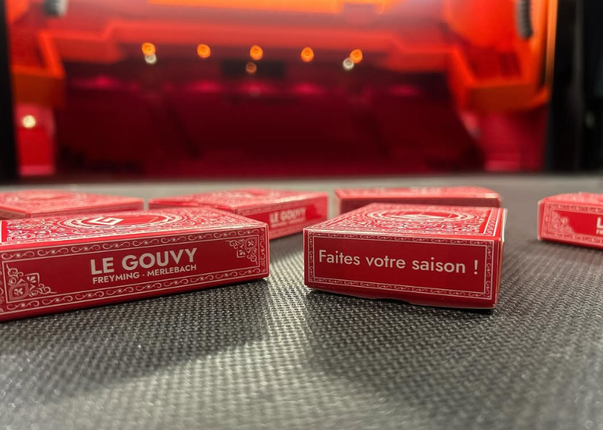 Paquets de cartes "Le Gouvy"