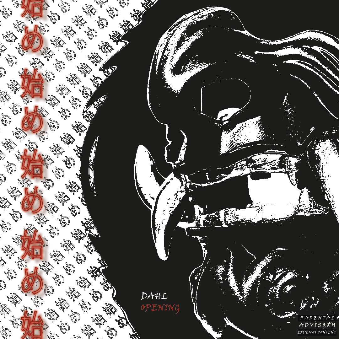 Cover réalisée pour le single "Opening" de l'artiste DAHL