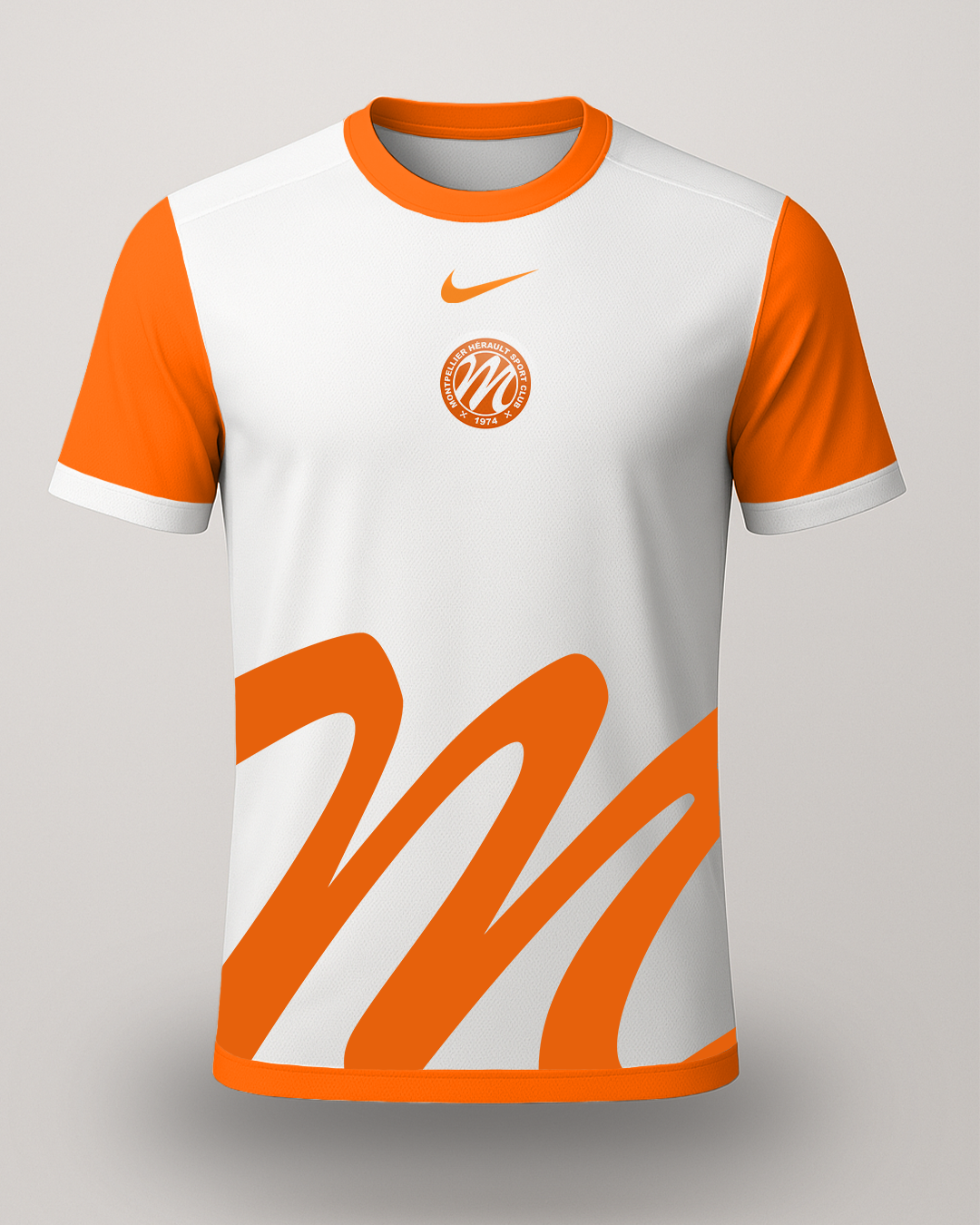 Mockup maillot Montpellier HSC