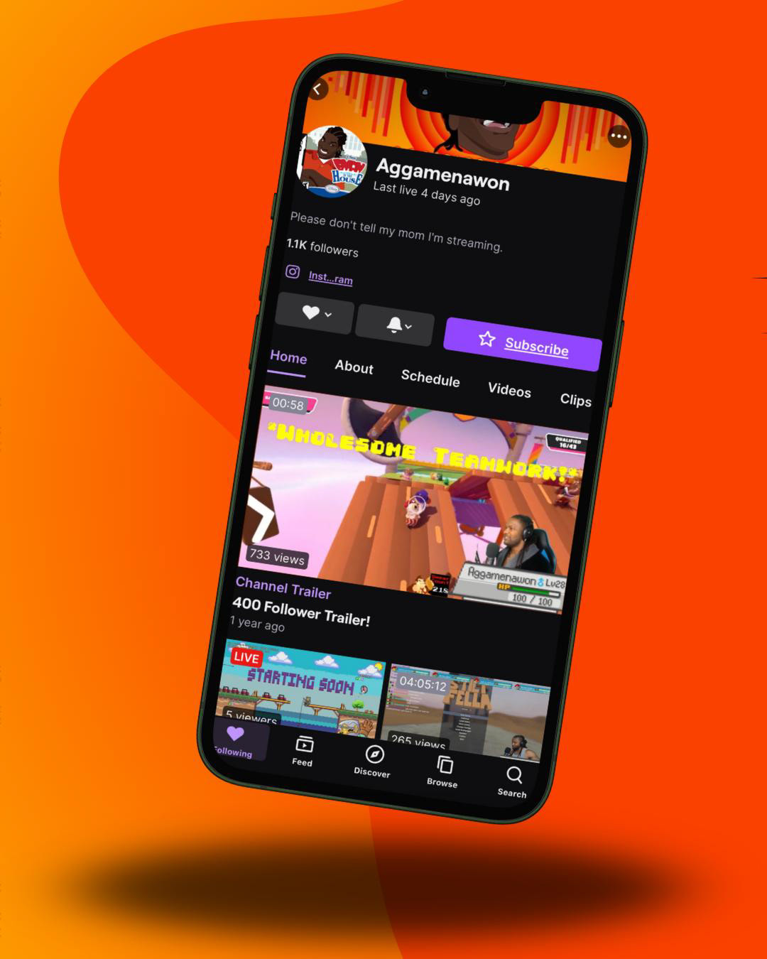It’s Ya Boi!! I’m back and better than ever! Follow me on social to get the most recent updates, surprise announcements and all the big things to come! We go live every Tuesday and Fridays 8:00 EST LIVE ON TWITCH | LINK IN BIO