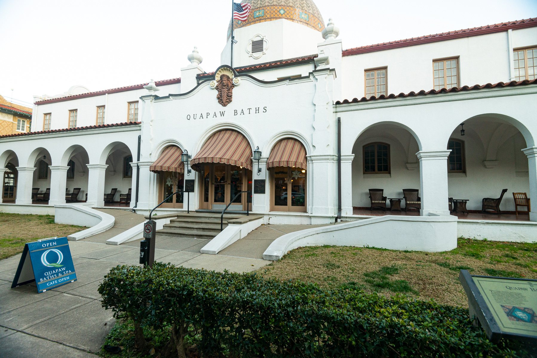 Bathhouse Row, Hot Springs National Park 