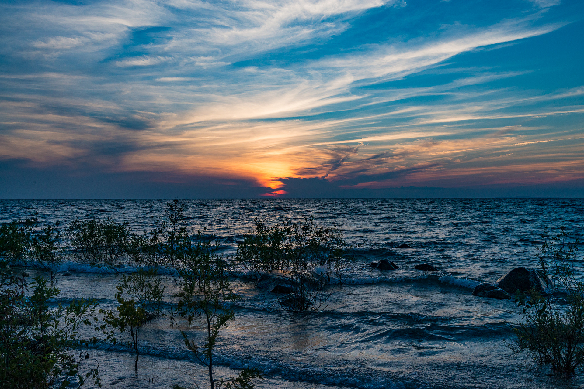 Sunset, Leelanau State Park