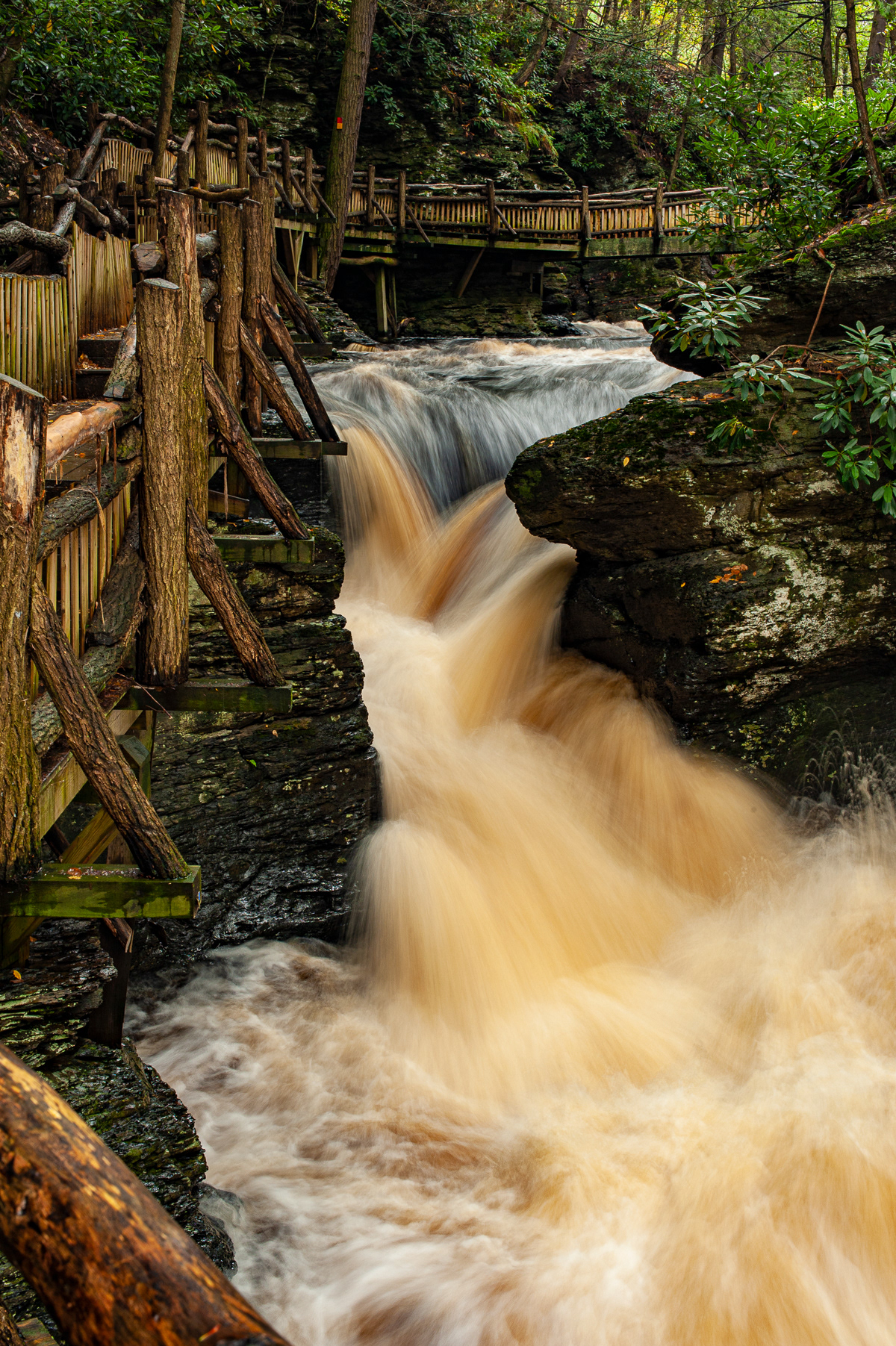 Bushkill Falls, Delaware Water Gap Recreation Area