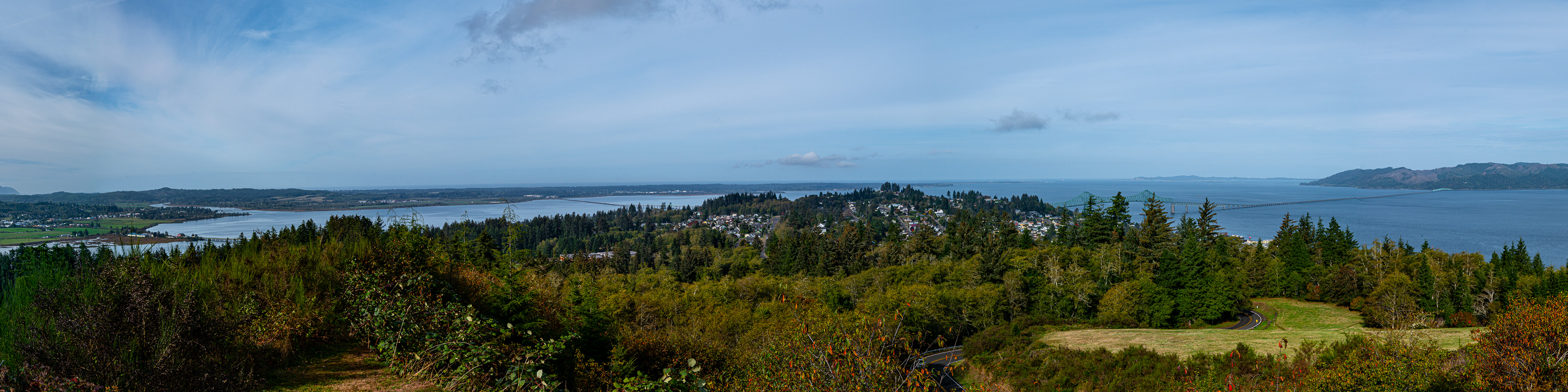 Astoria-Megler Bridge Panorama, Astoria