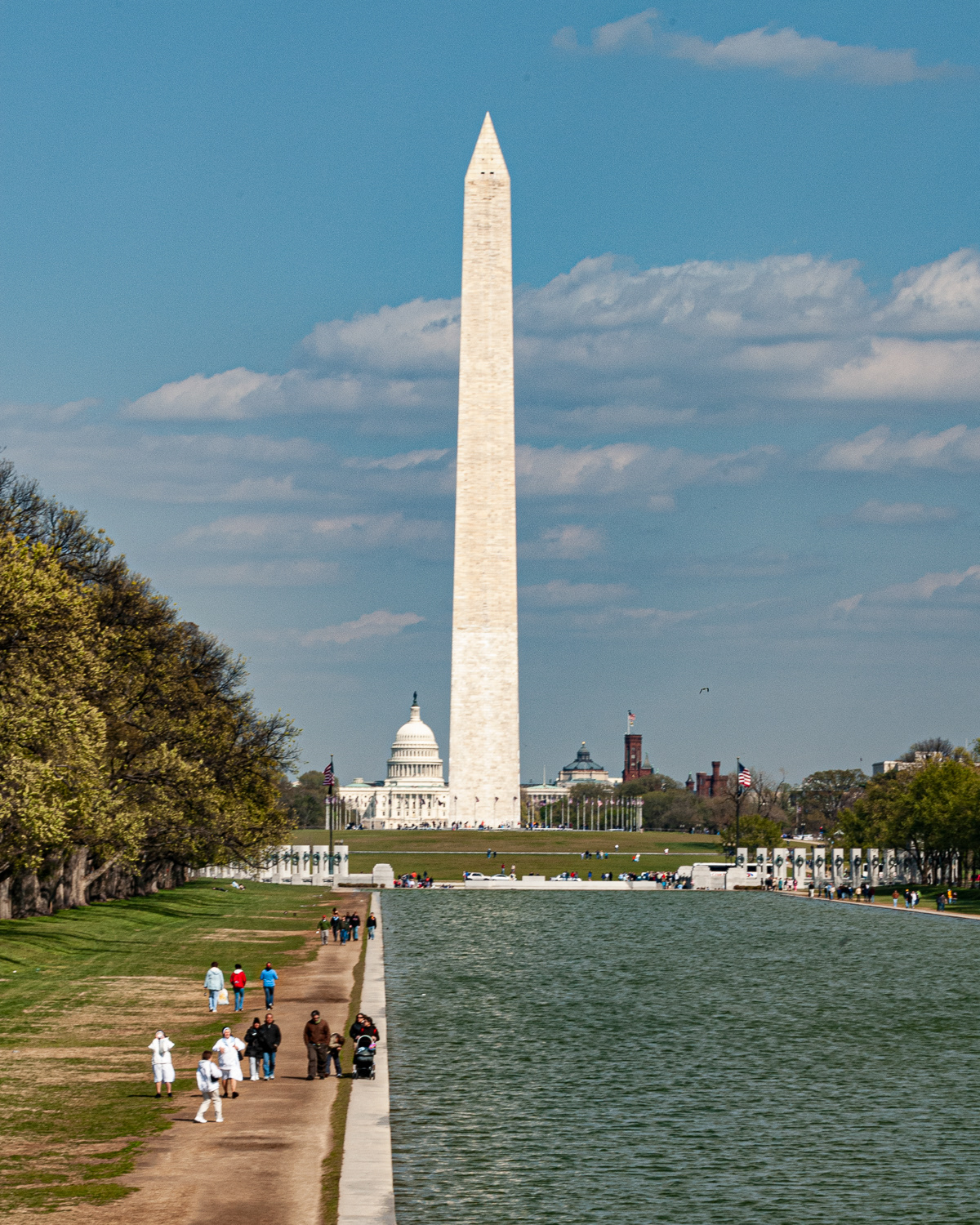Capital, Washington Monument and Reflecting Pool