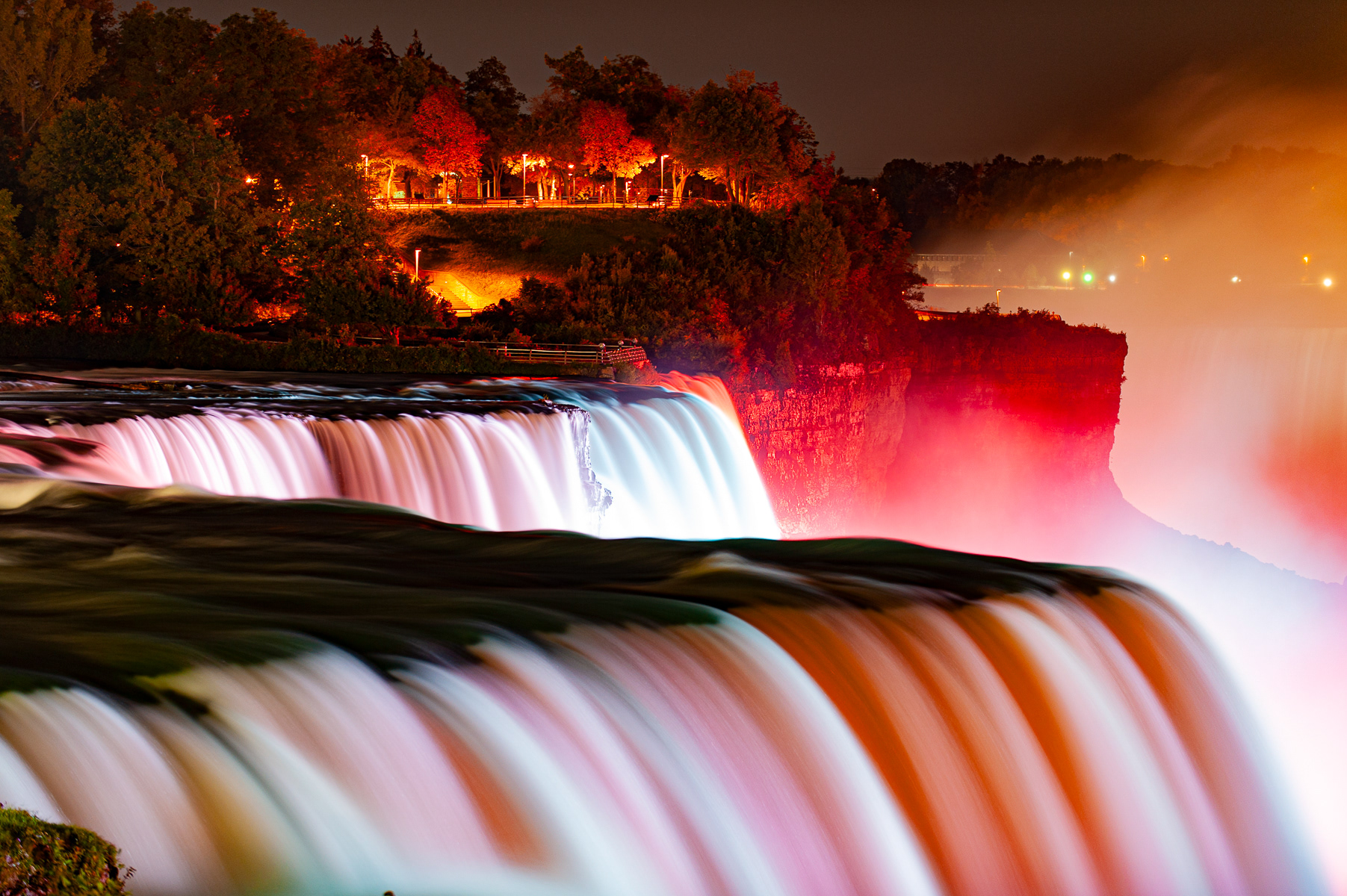 Niagara Falls at Night