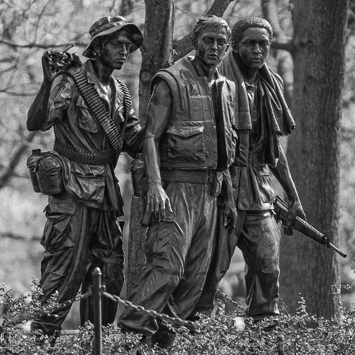 The Three Soldiers Statue, Vietnam Veterans Memorial