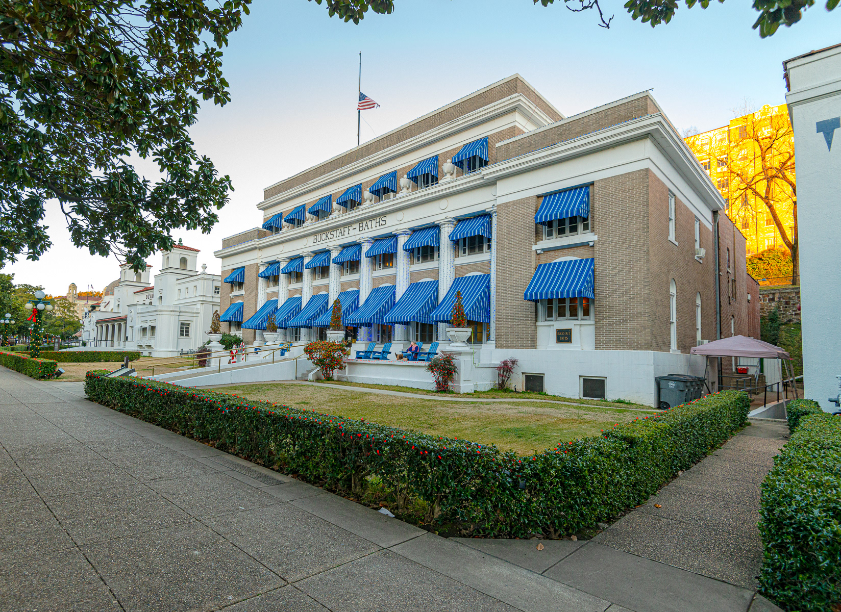 Bathhouse Row, Hot Springs National Park 