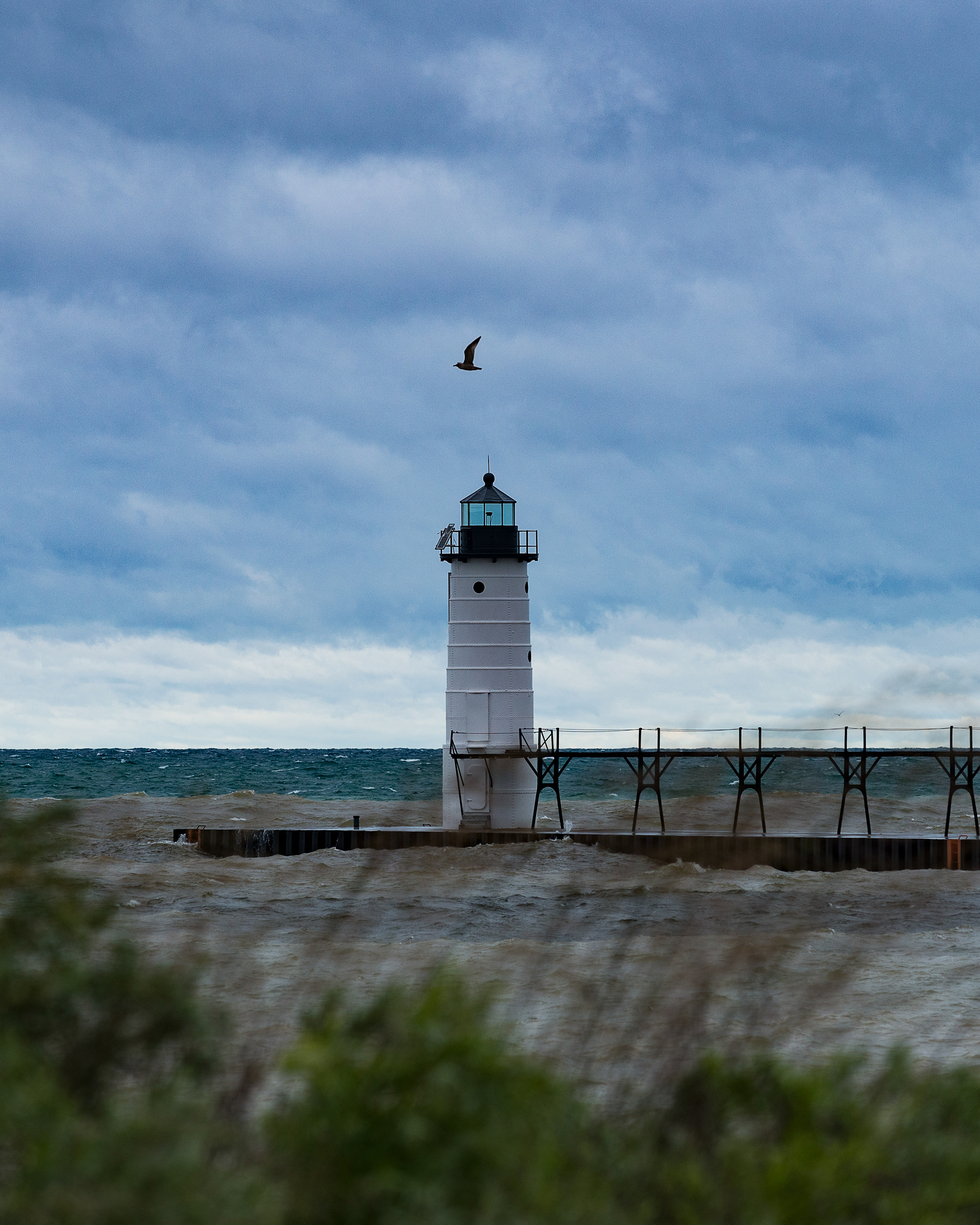 Manistee North Pierhead Lighthouse, Manistee