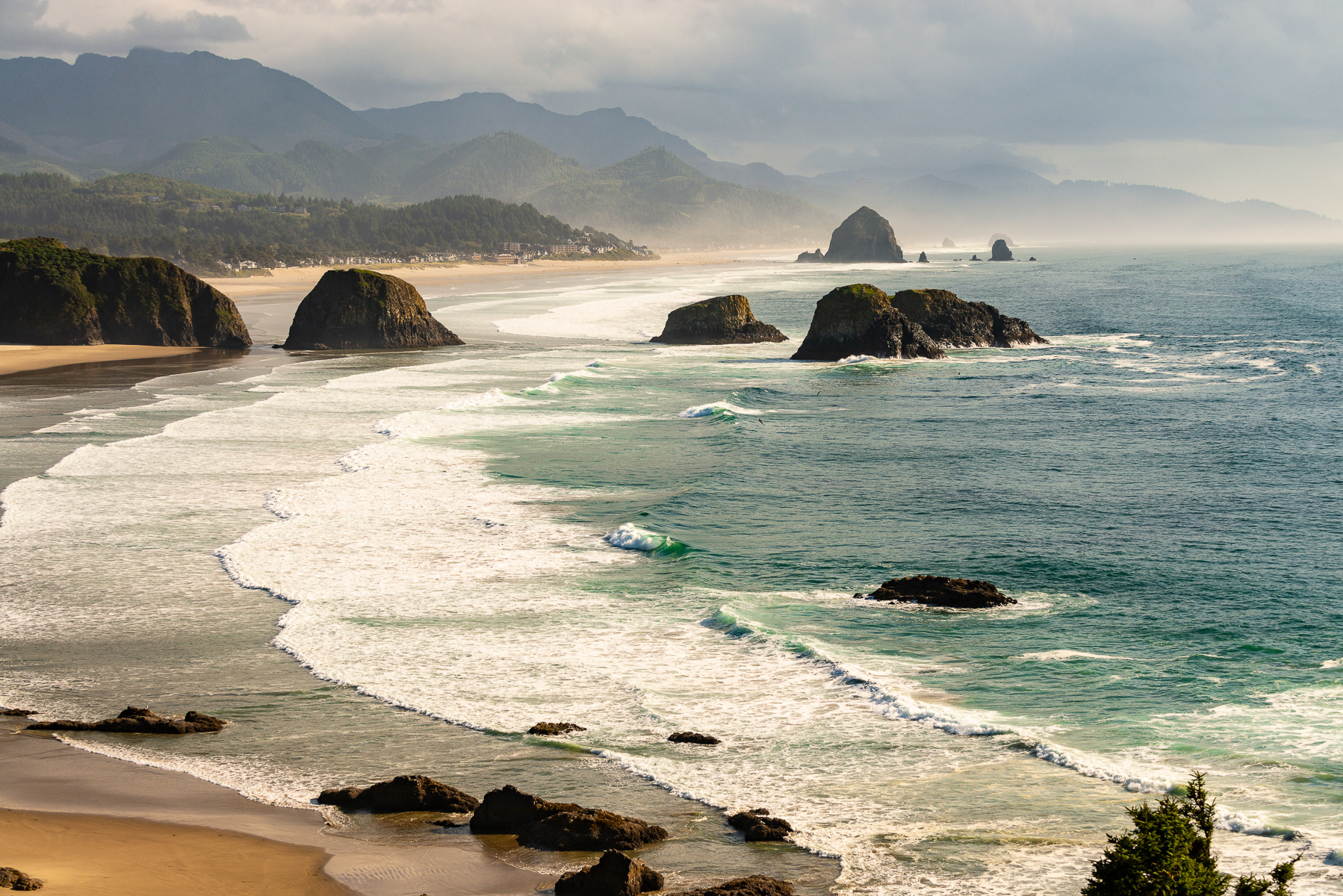 Cannon Beach from Ecola State Park